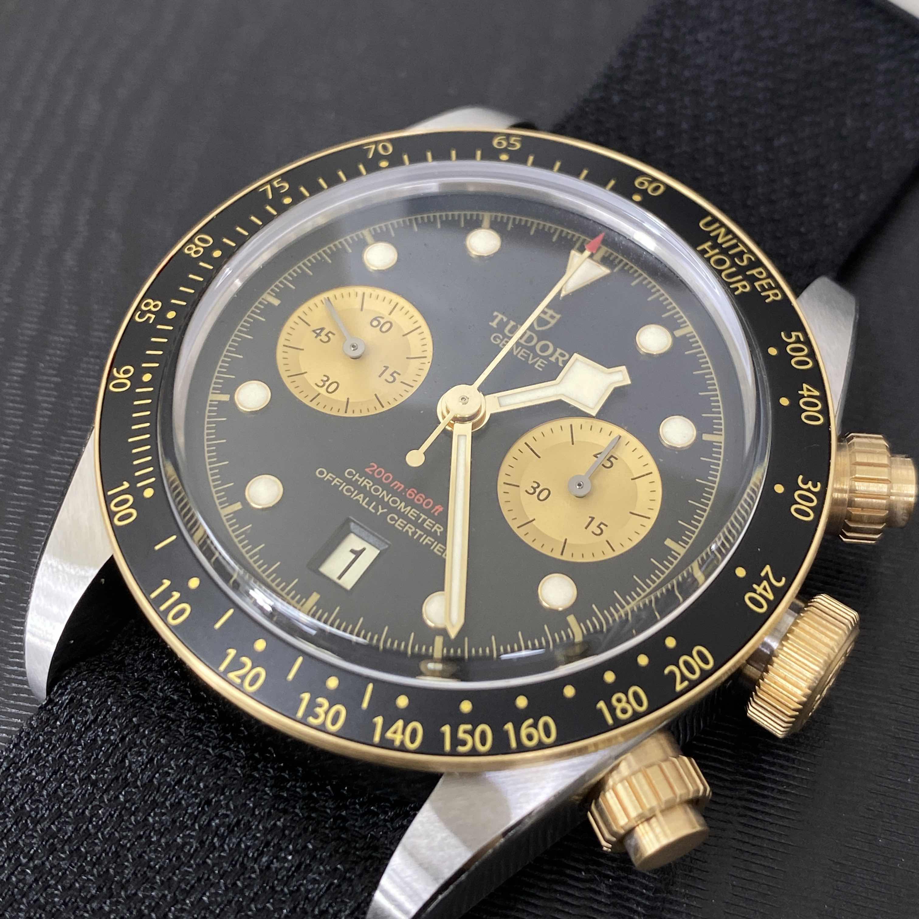 Tudor 79363N-CS BLACK BAY Automatic 18kt Gold & Steel