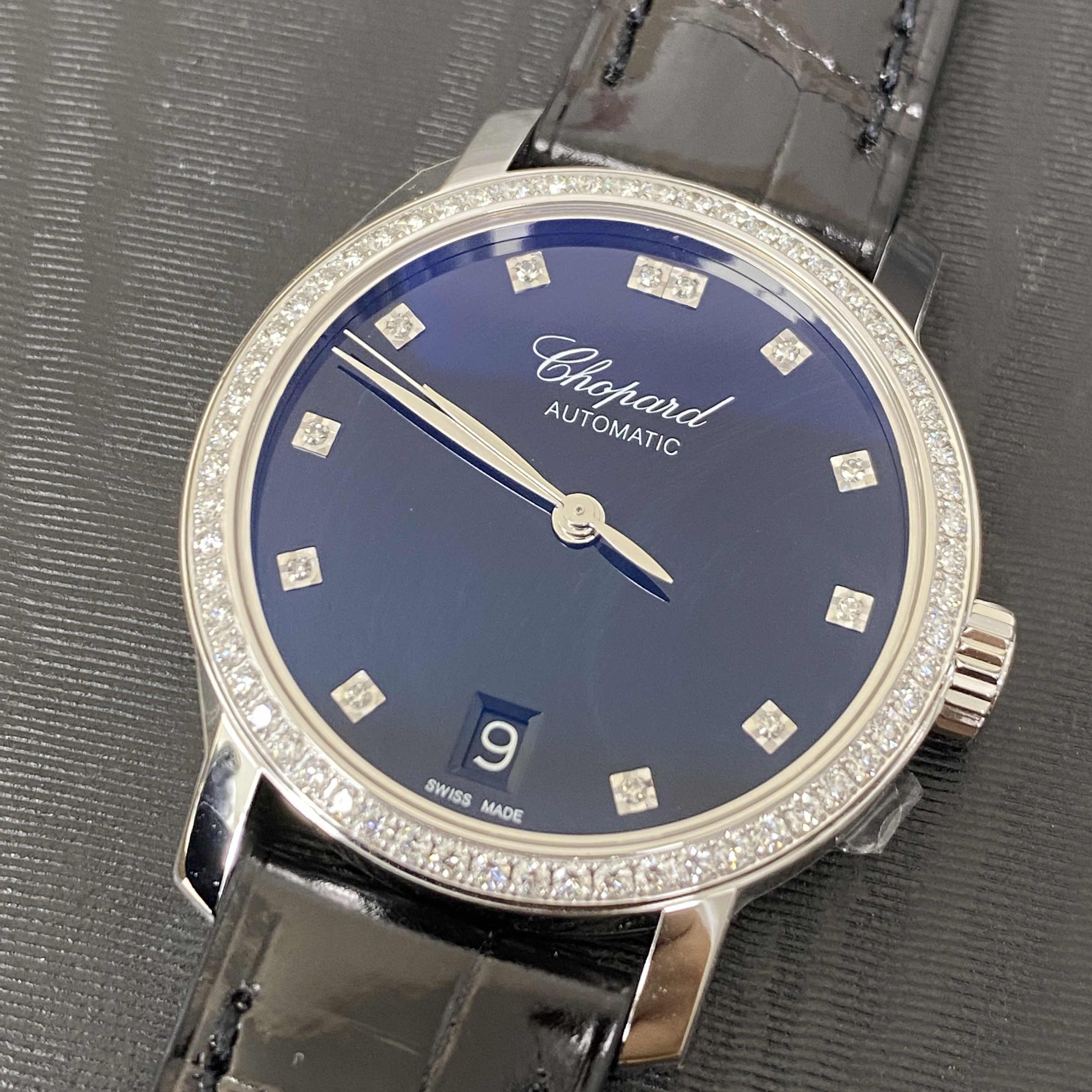 Chopard 134200-1004 CLASSIQUE Automatic 18kt White Gold & Diamond
