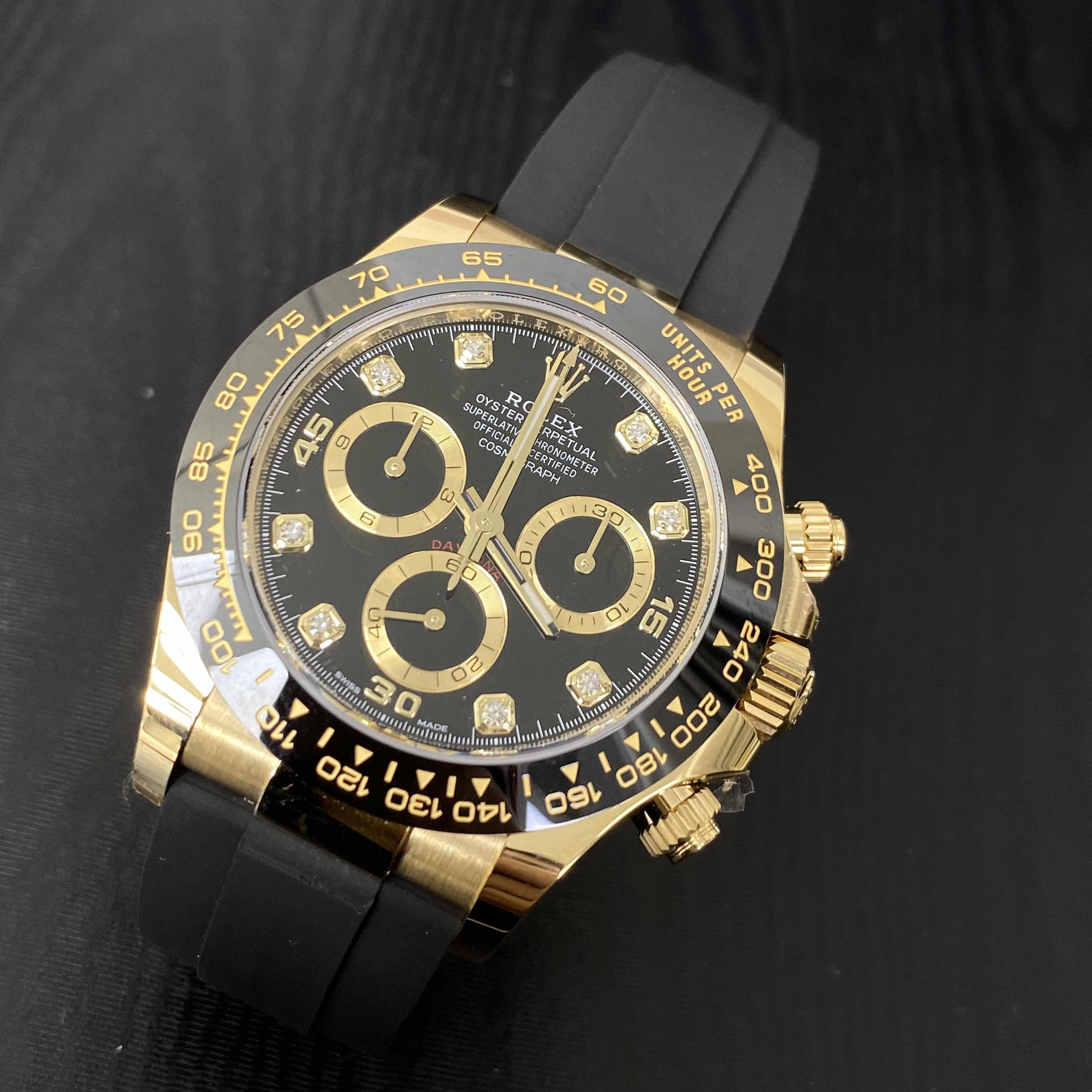 Rolex 116518LN-0078/77 DAYTONA Automatic 18kt Black Gold