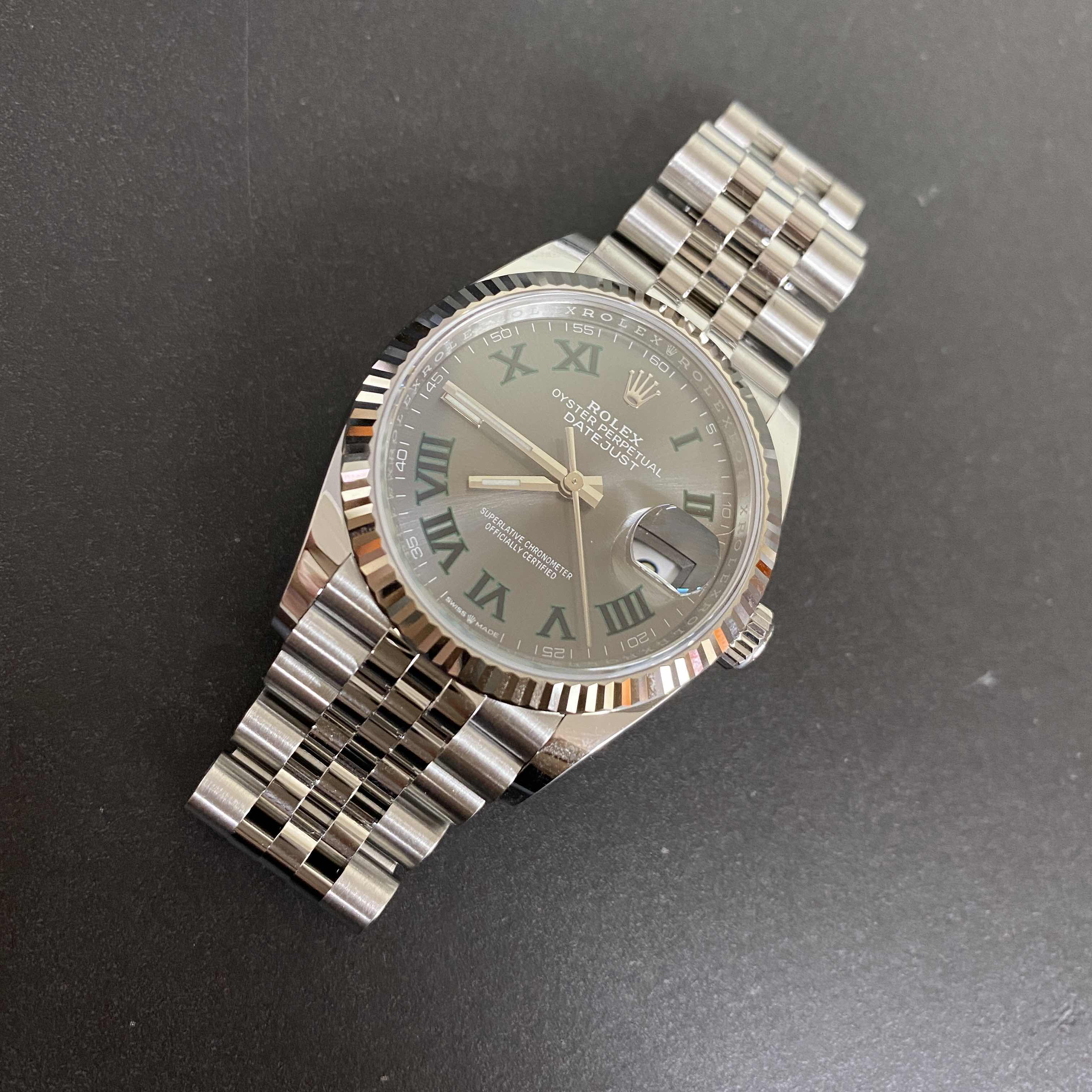 Rolex 126234-0045 DATEJUST Automatic 18kt White Gold & Steel