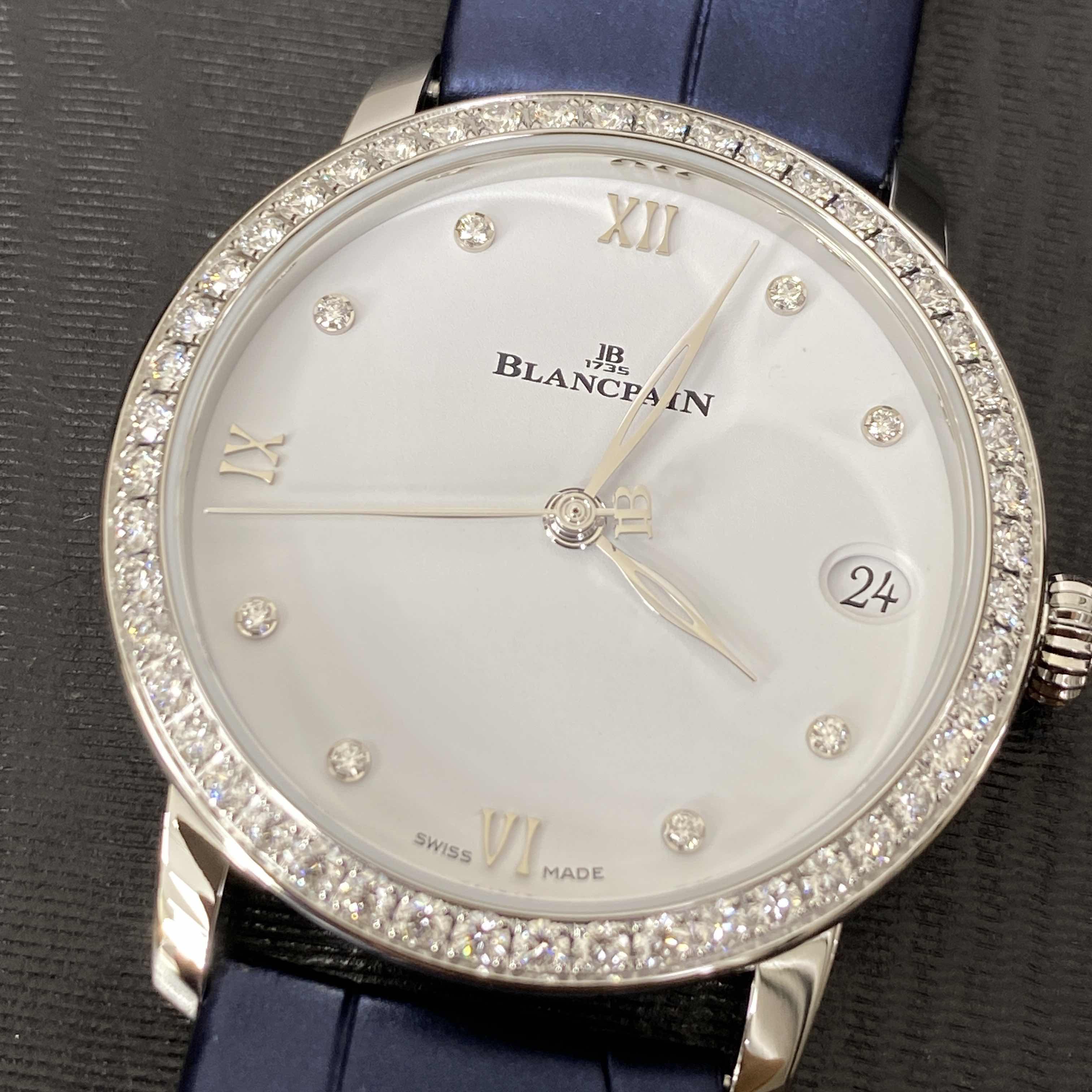 Blancpain 6127-4628-55B VILLERET Automatic Stainless Steel & Diamonds