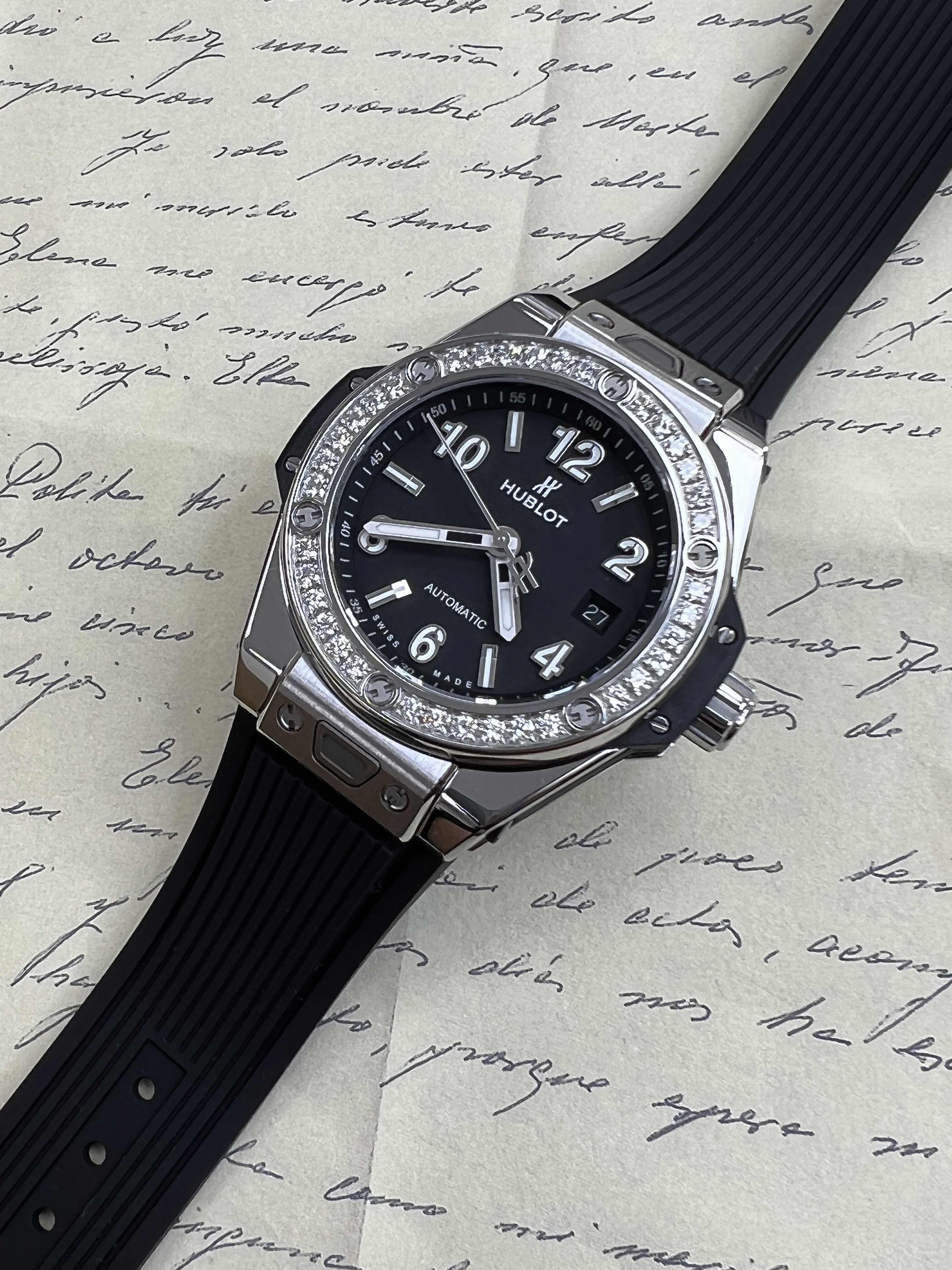 Hublot 485.SX.1170.RX.1204 BIG BANG Automatic Stainless Steel & Diamonds