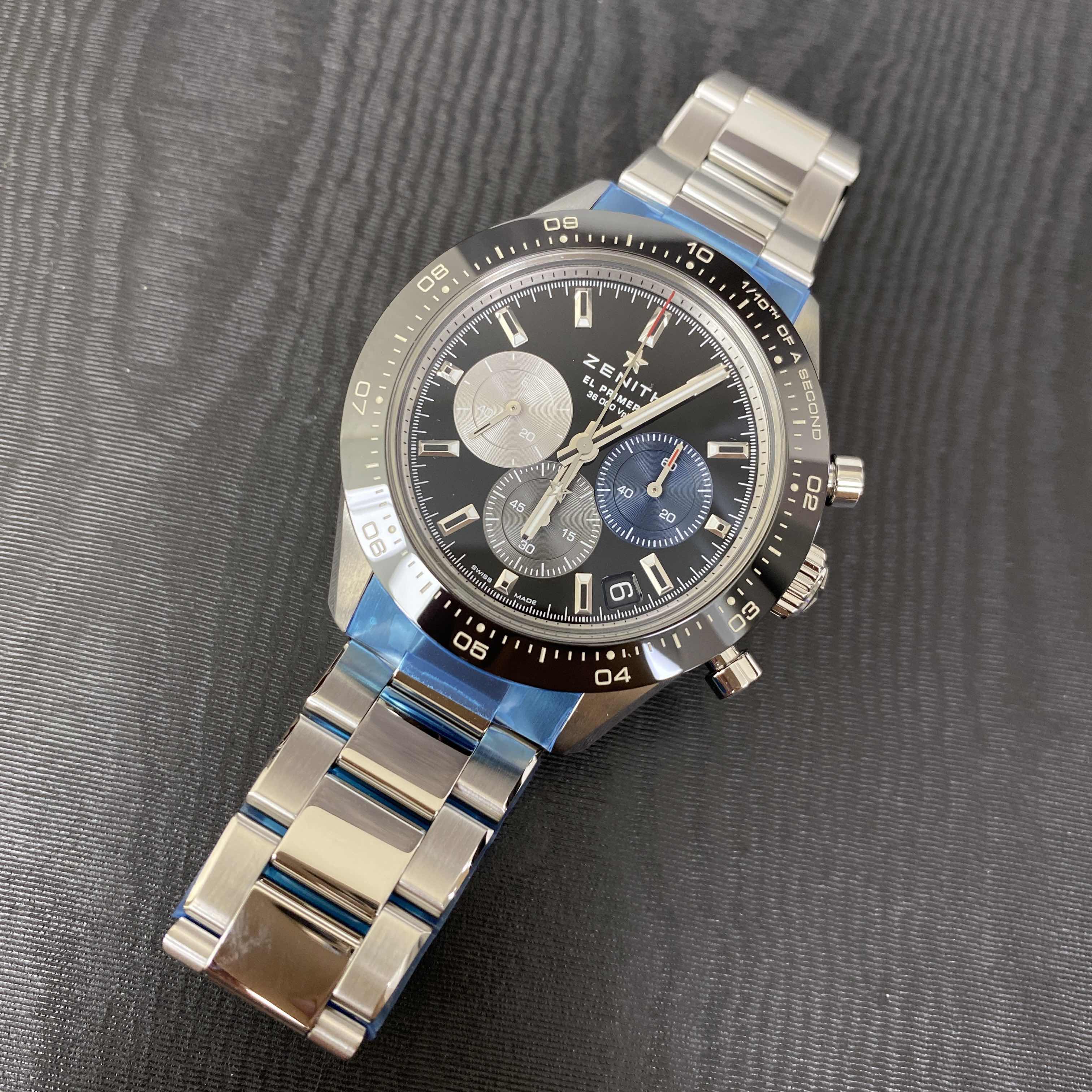 Zenith 03.3100.3600/21.M3100 CHRONOMASTER Automatic Ceramic & Steel
