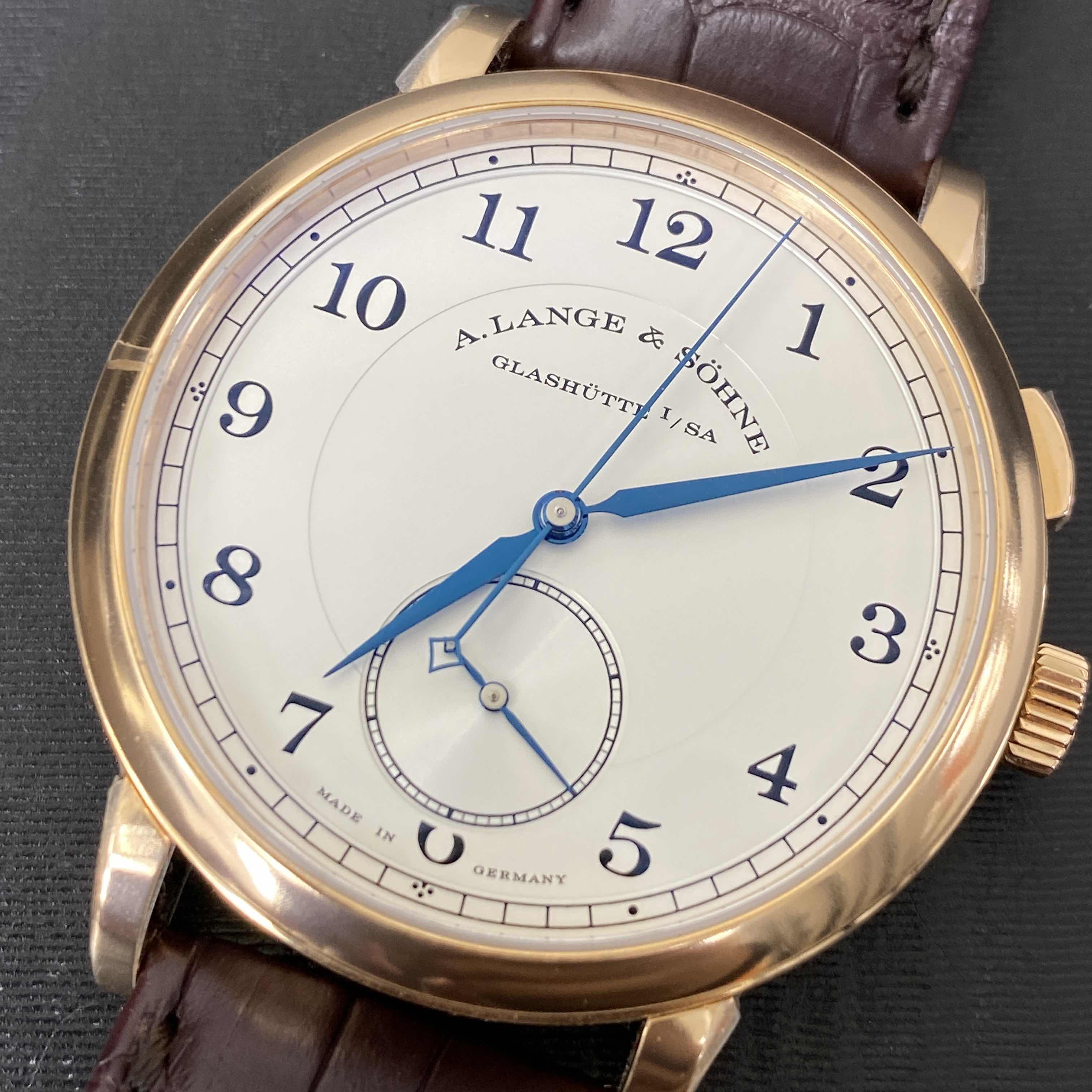 A Lange & Sohne 297.032 1815 CHRONOGRAPH Manual Wind 18kt Rose Gold