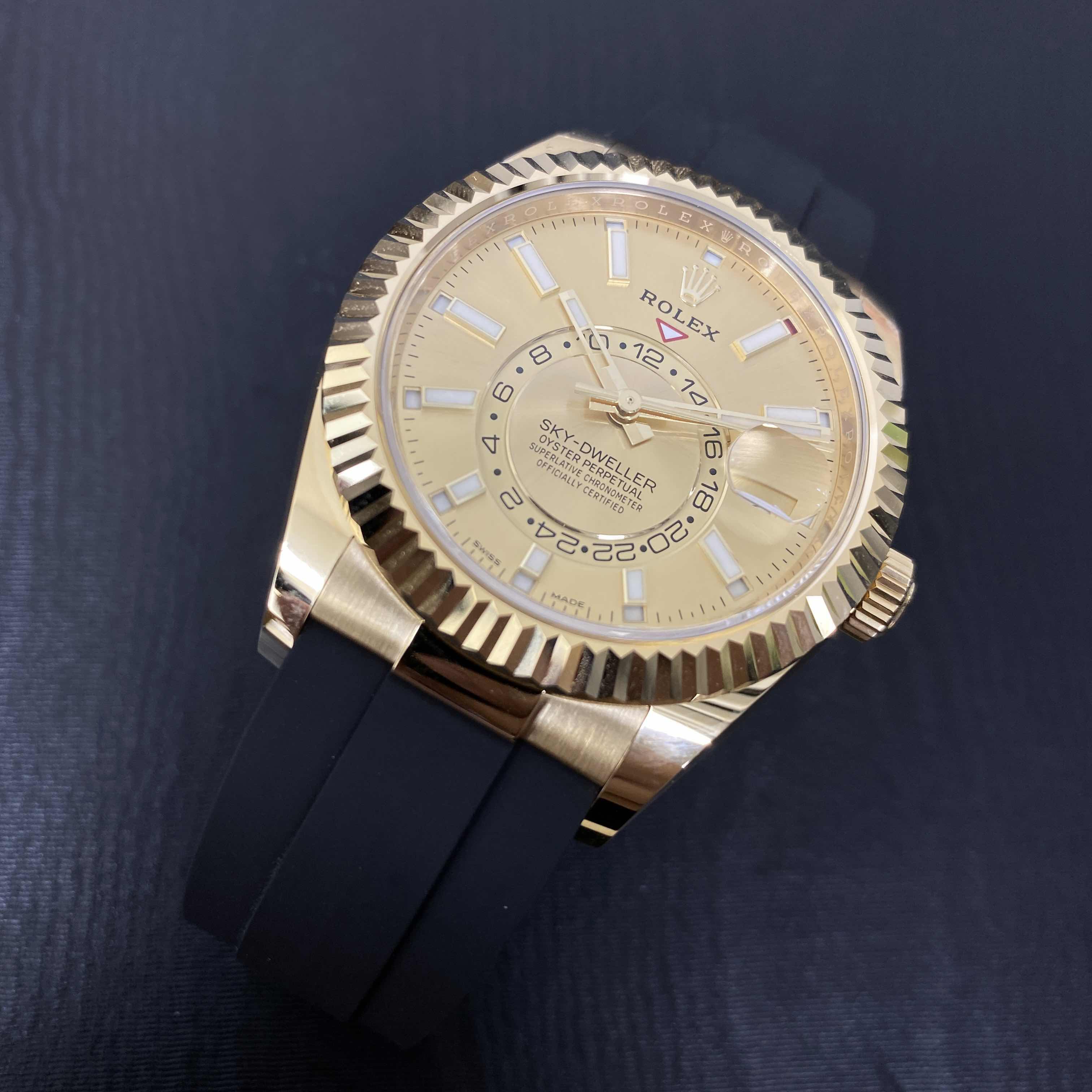 Rolex 326238-0007 SKY-DWELLER Automatic 18kt Yellow Gold