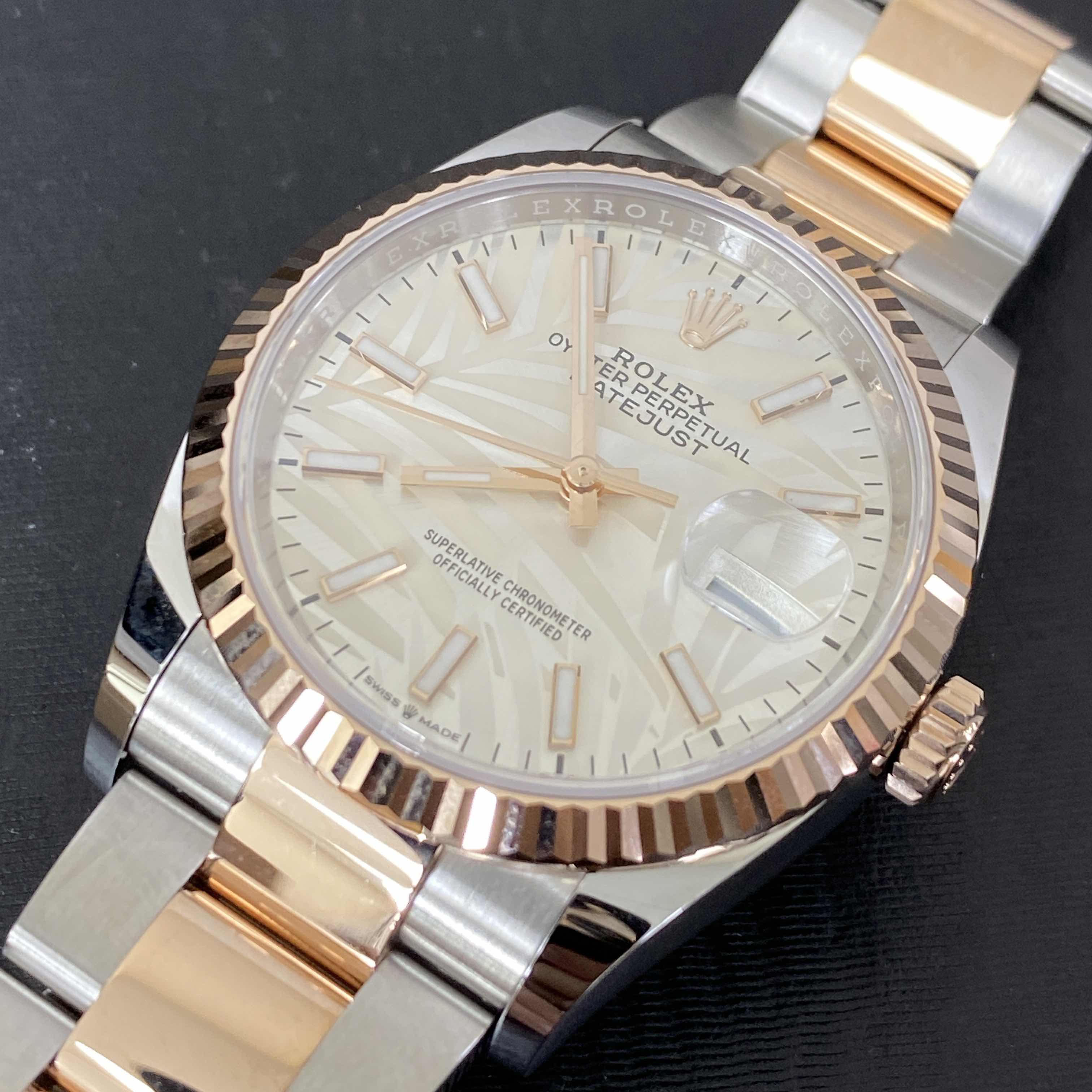 Rolex 126231-0032 DATEJUST Automatic 18kt Rose Gold & Steel