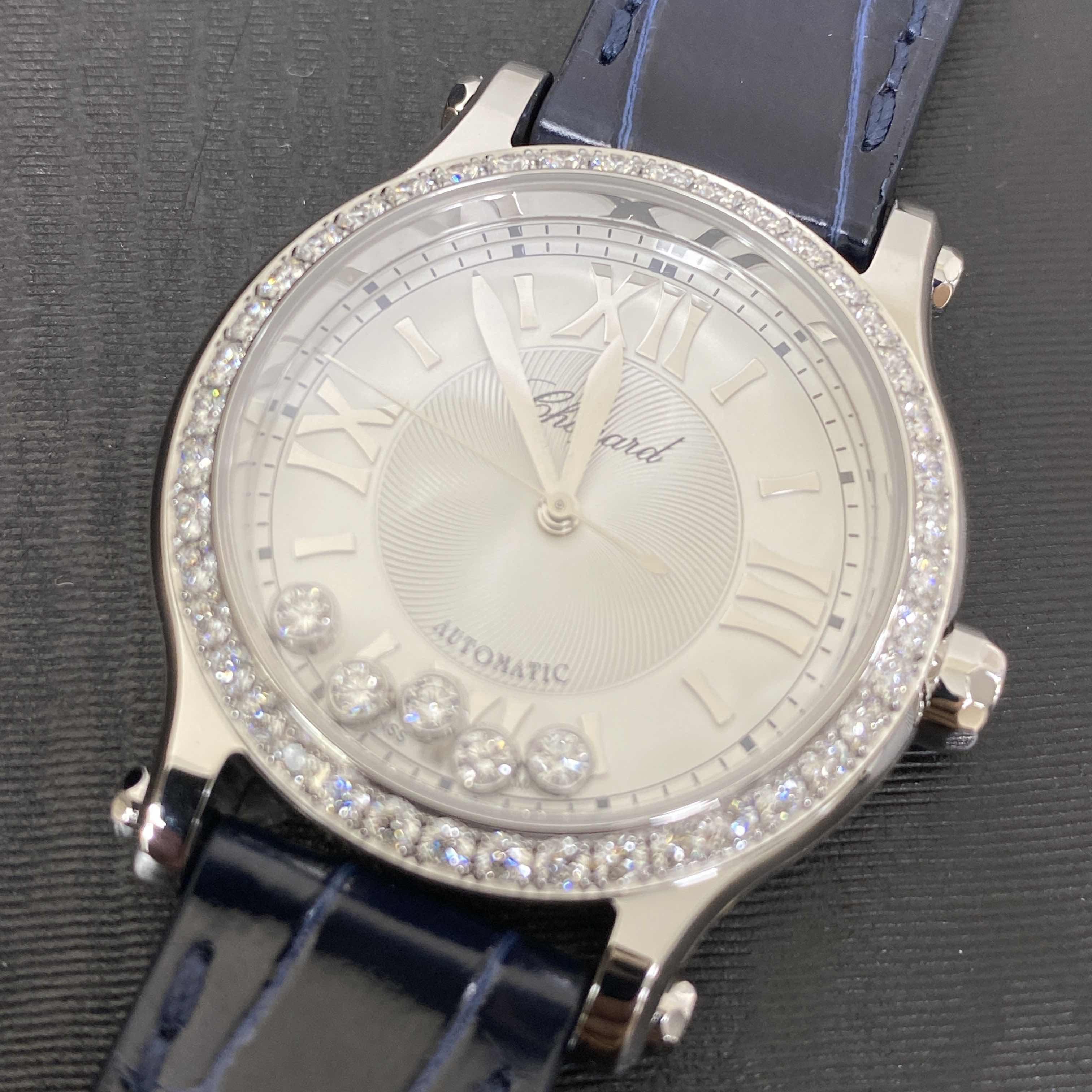 Chopard 278608-3003 HAPPY SPORT Automatic Stainless Steel & Diamonds