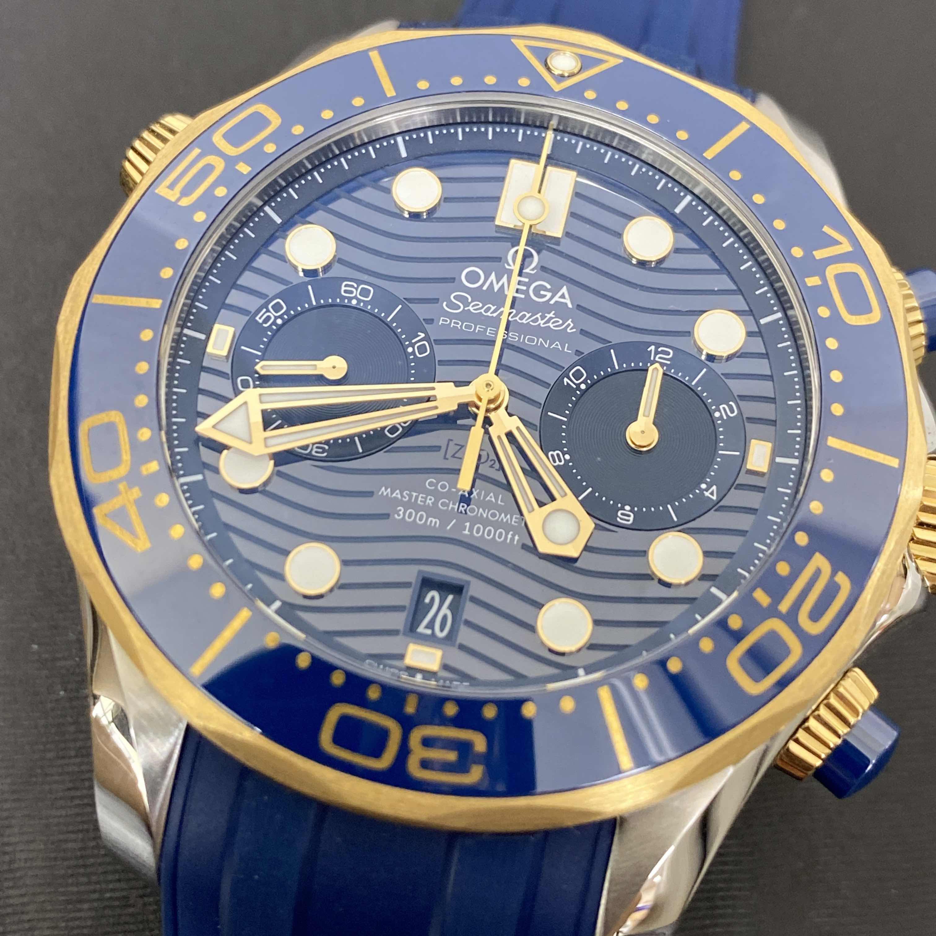 Omega 210.22.44.51.03.001 SEAMASTER Automatic 18kt Gold & Steel