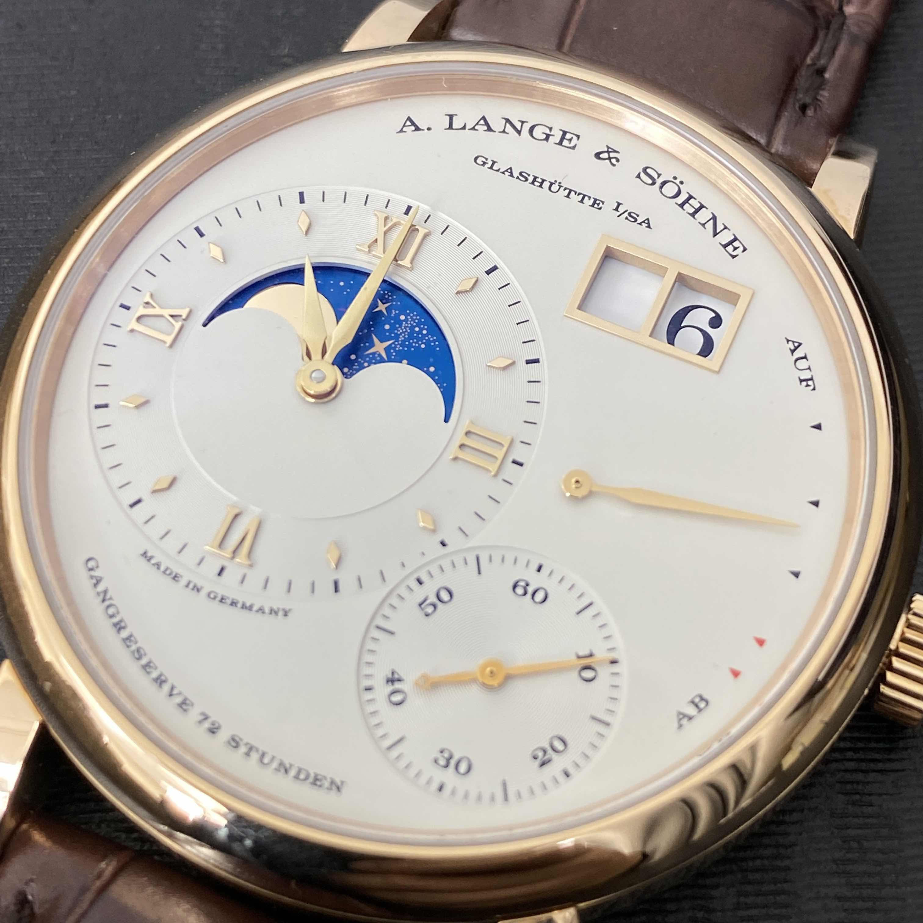 A Lange & Sohne 139.032 LANGE 1 Manual Wind 18kt Rose Gold