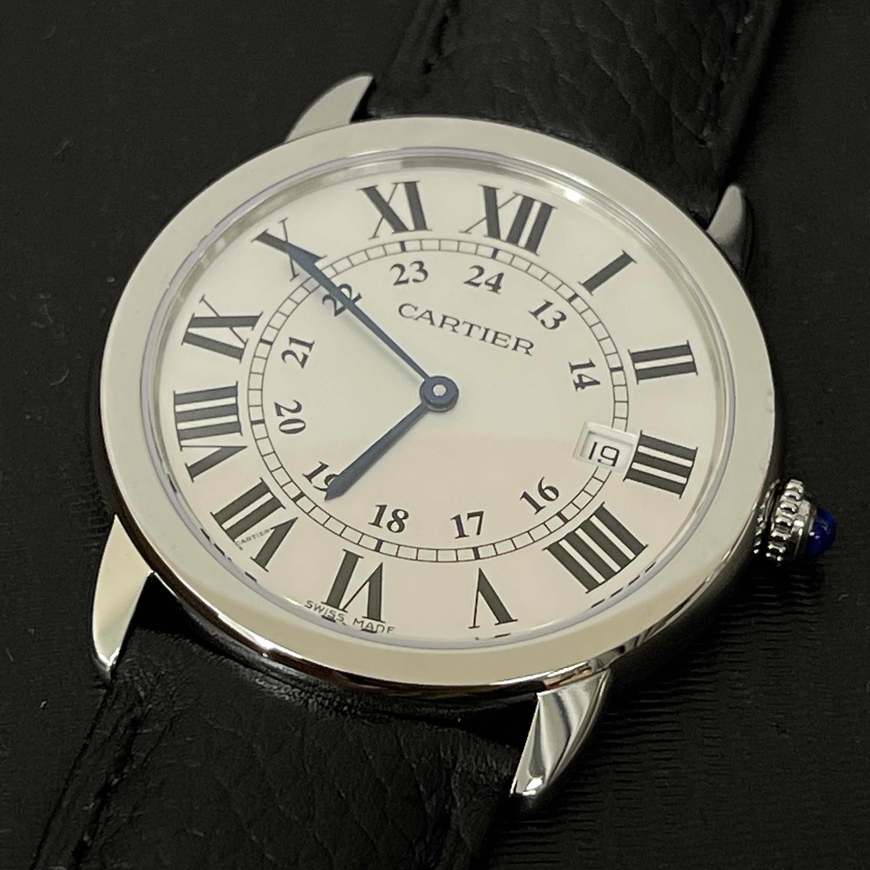 Cartier WSRN0029 RONDE SOLO DE CARTIER Quartz Stainless Steel