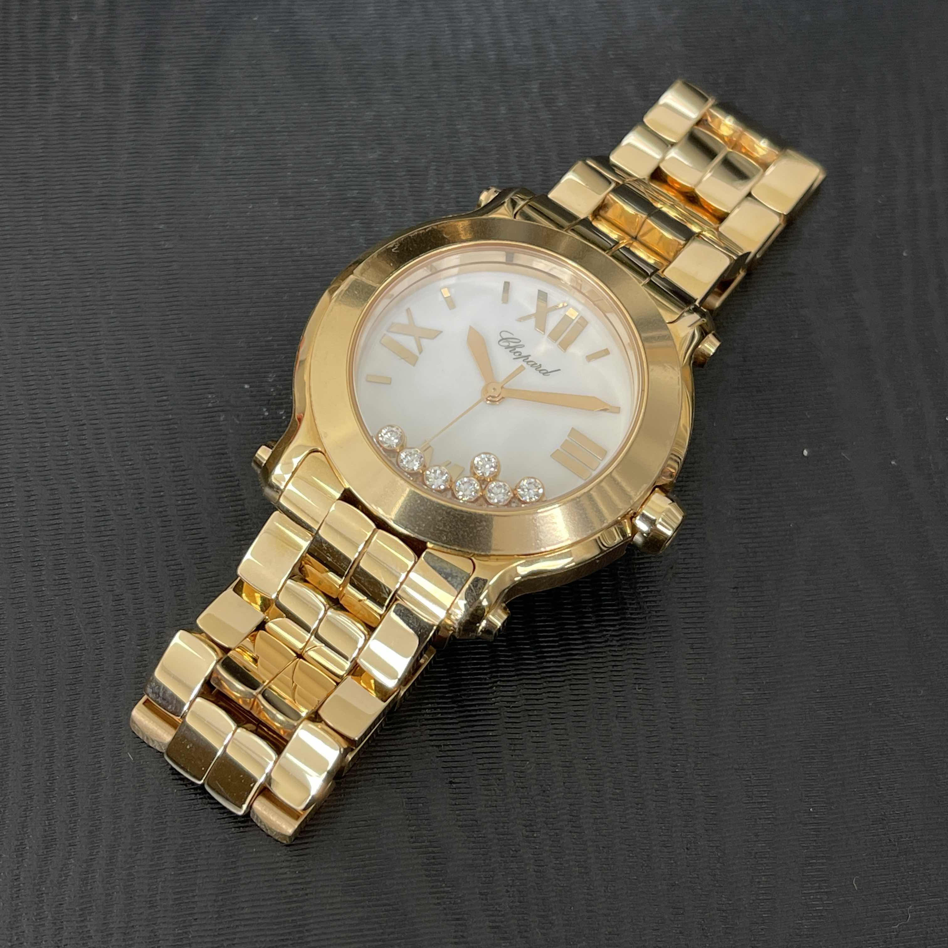 Chopard 277472-5001 HAPPY SPORT Quartz 18kt Rose Gold