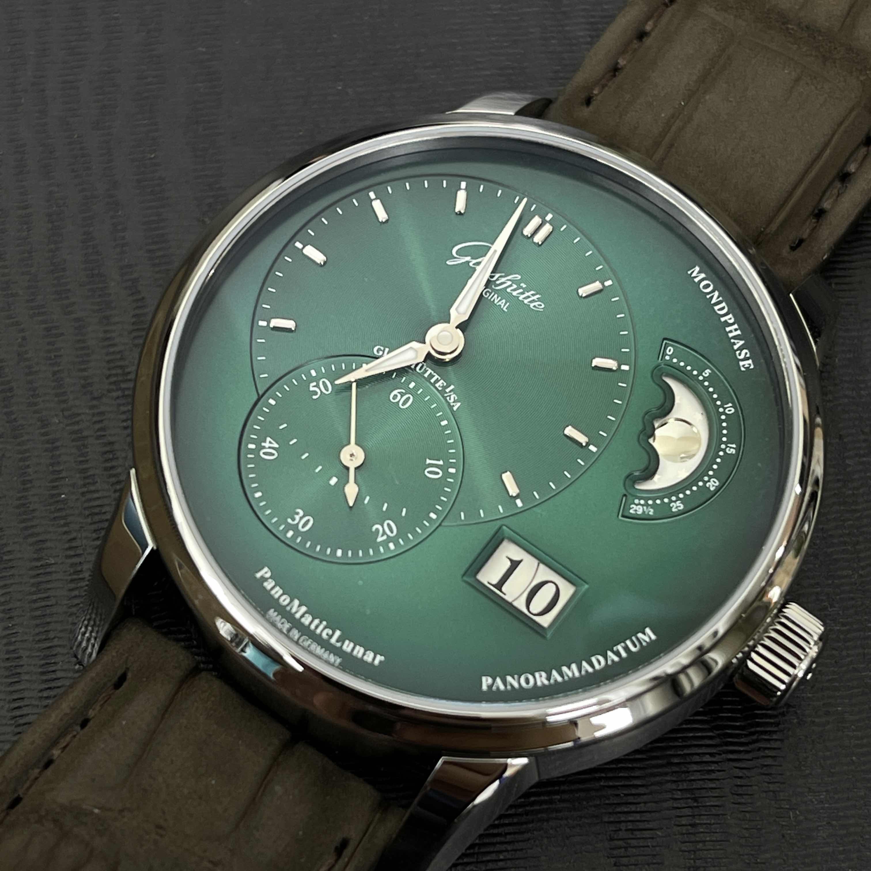 Glashutte 1-90-02-13-32-62 PANO Automatic Stainless Steel
