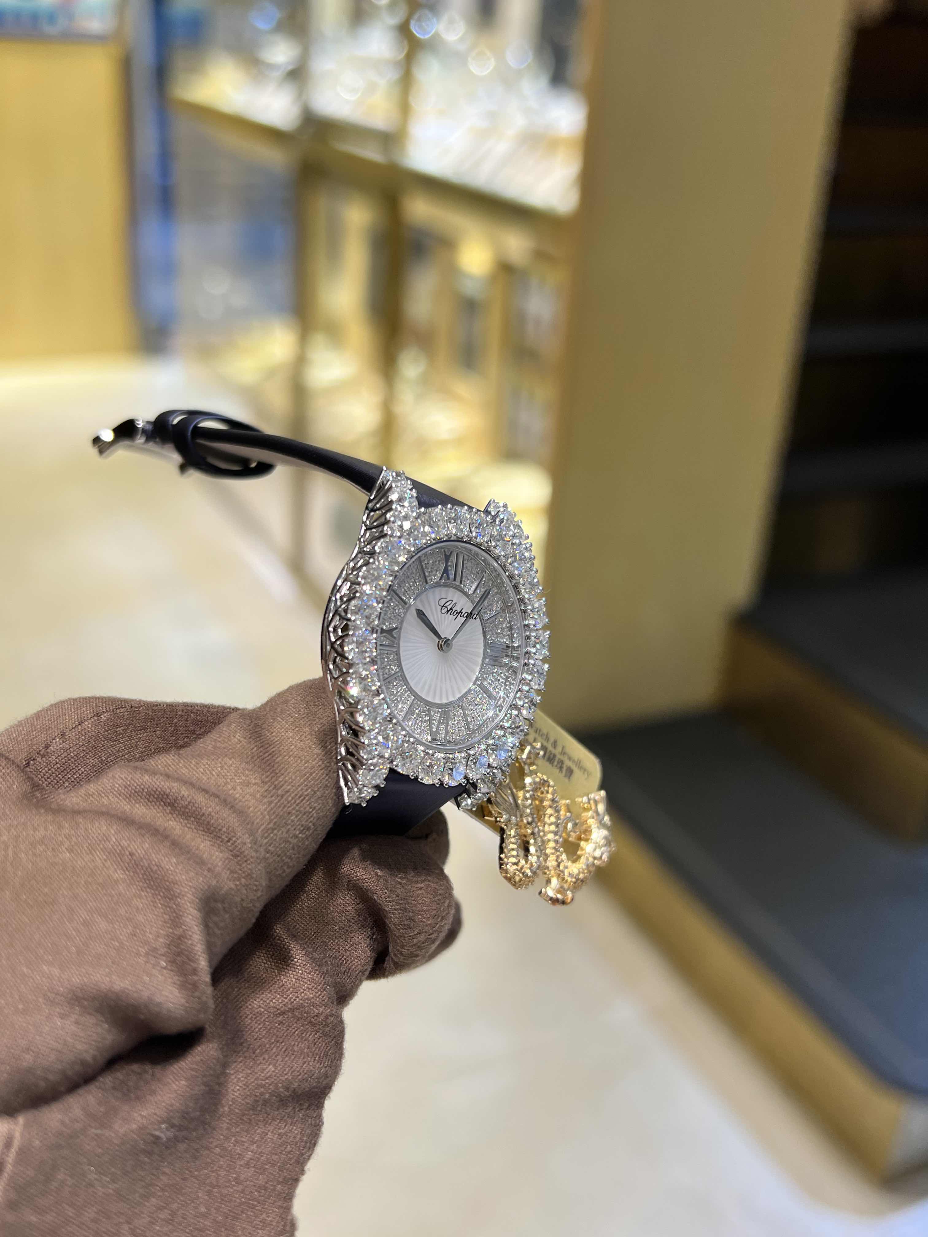 Chopard 139419-1401 WOMEN JEWELRY Automatic 18kt White Gold & Diamond