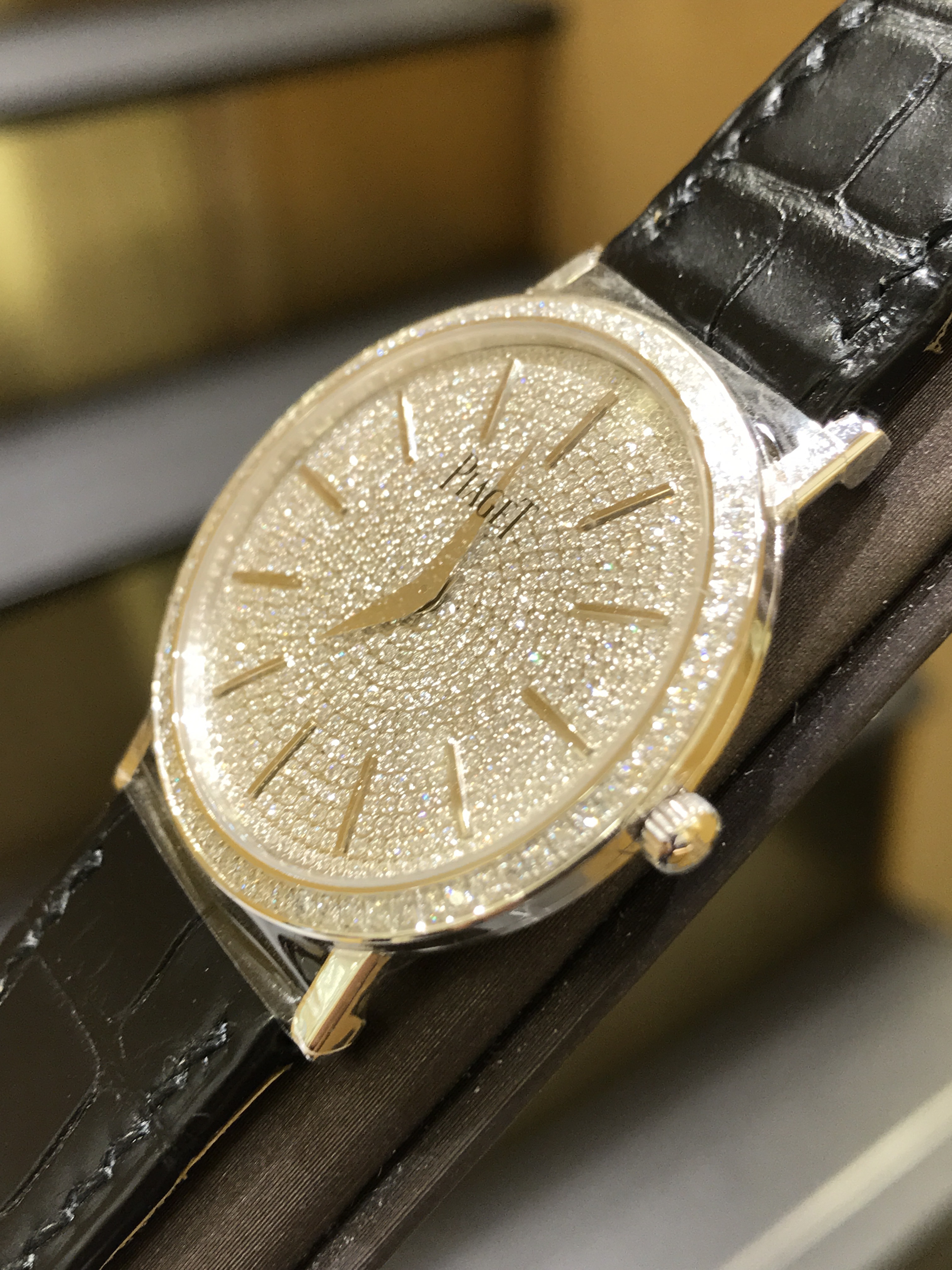 Piaget G0A36128 ALTIPLANO Manual Wind 18kt White Gold & Diamond