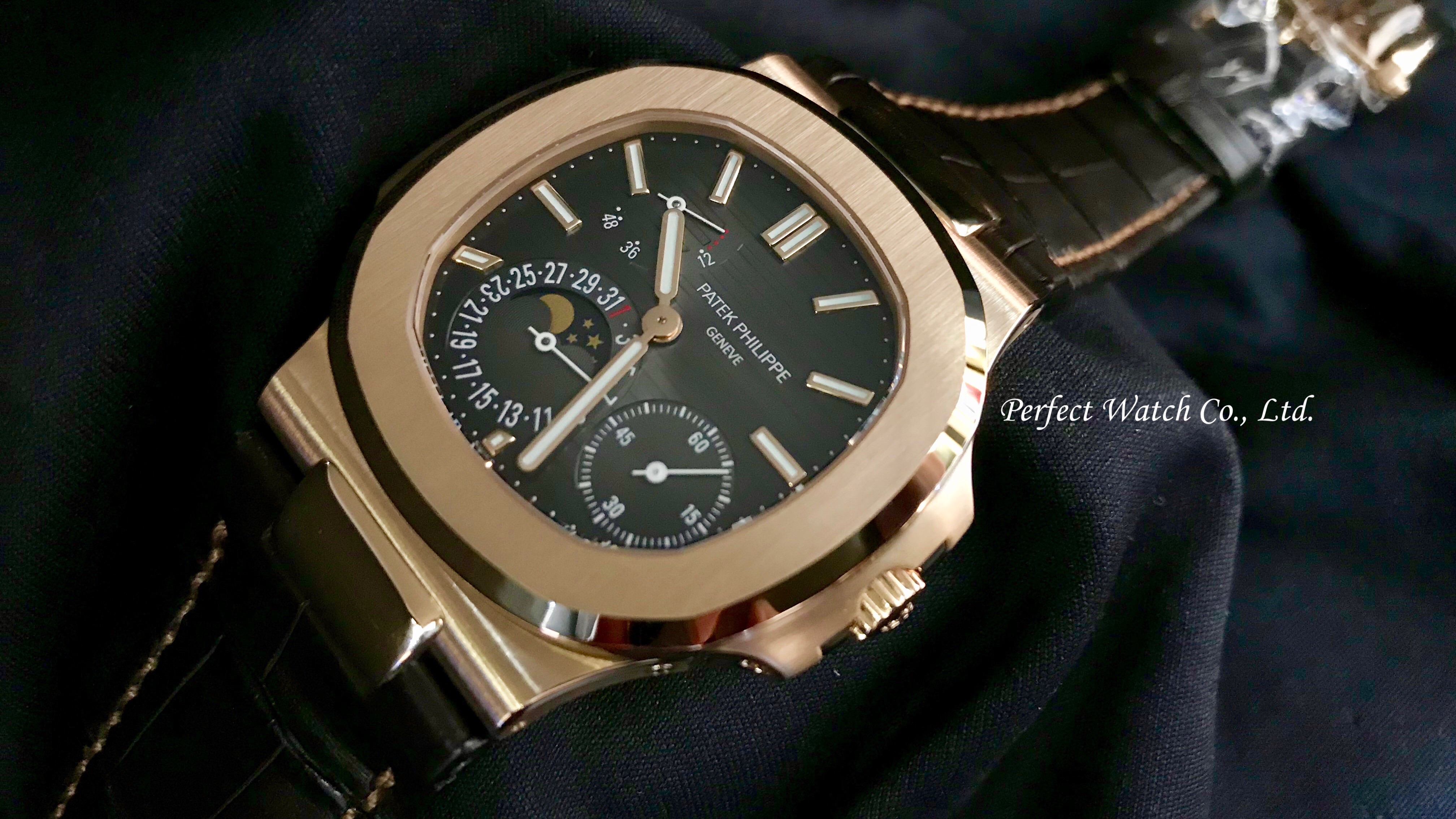 Patek Philippe 5712R-001 NAUTILUS Automatic 18kt Rose Gold