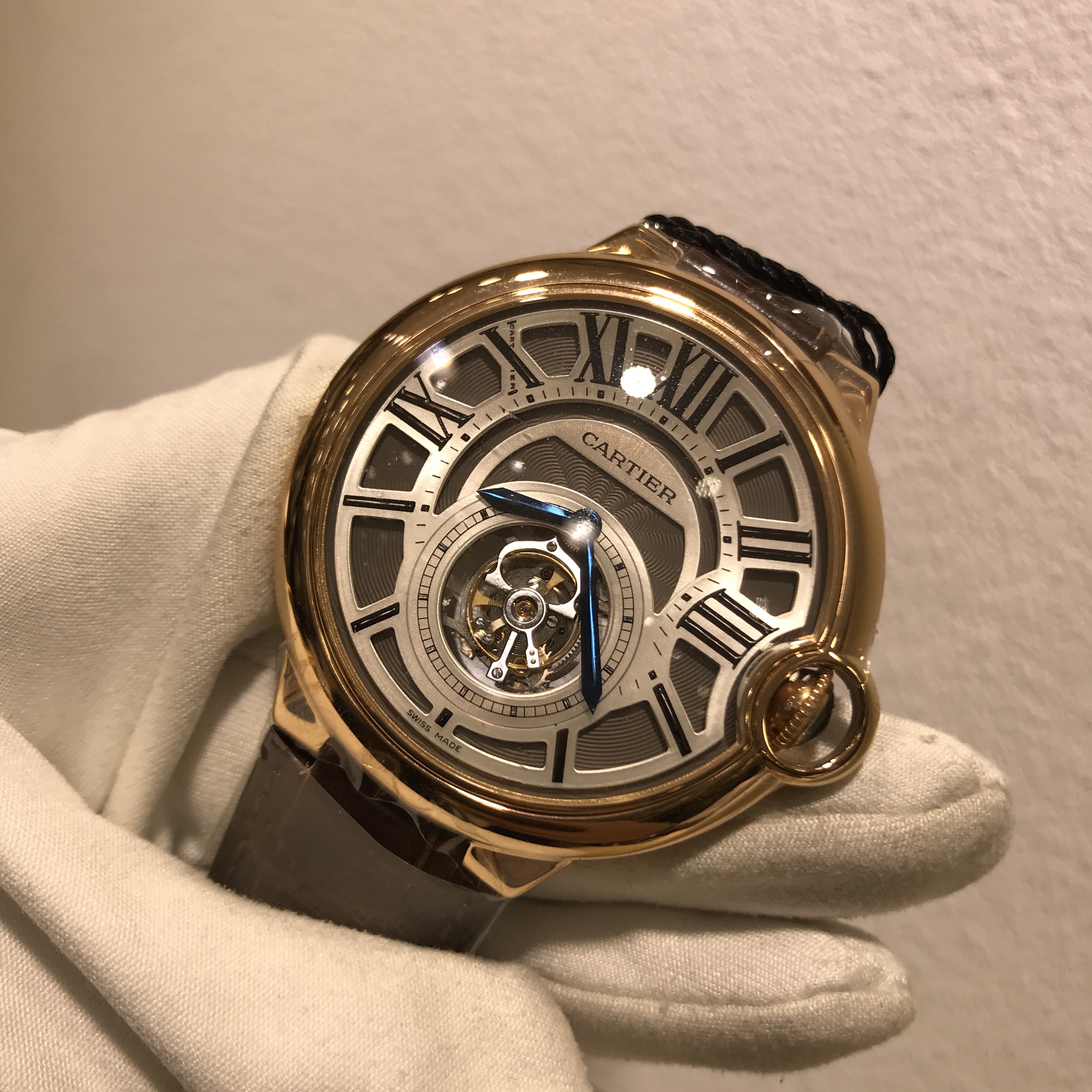 Cartier W6920001 BALLON BLEU Manual Wind 18kt Rose Gold