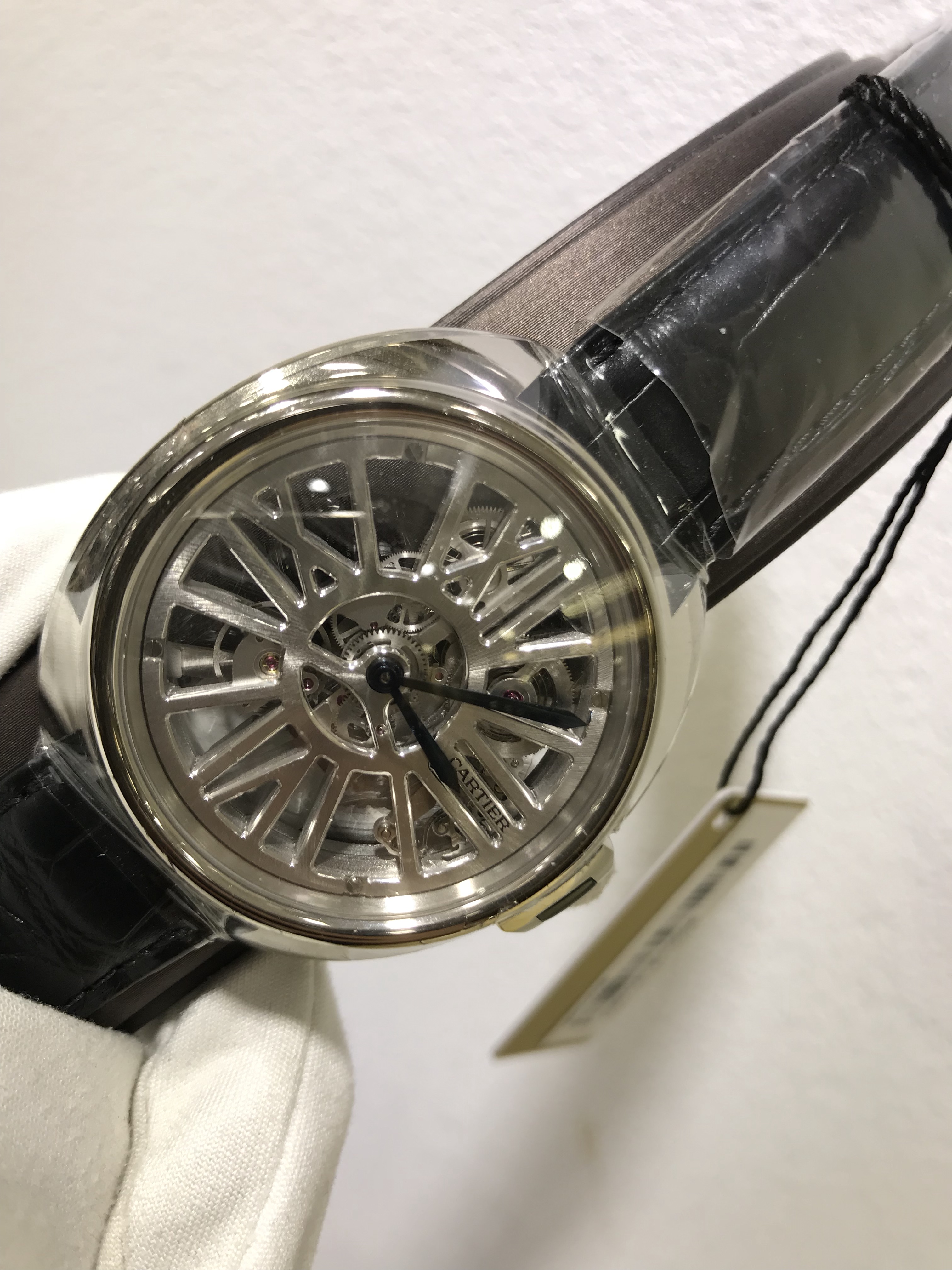 Cartier WHCL0008 CLe DE CARTIER Automatic 18kt White Gold