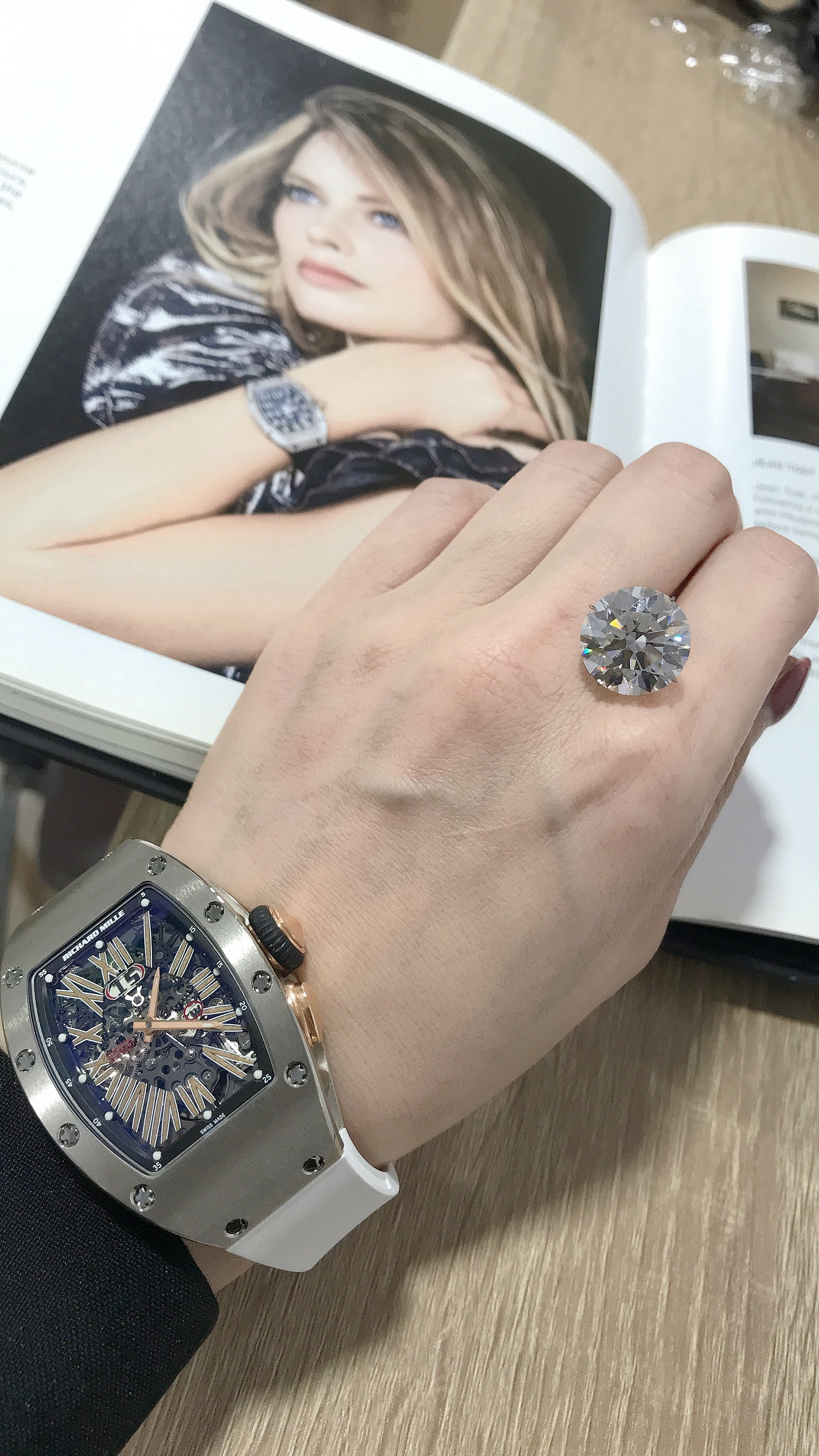Richard Mille RM037 AO WG LADY SERIES Automatic Stainless Steel