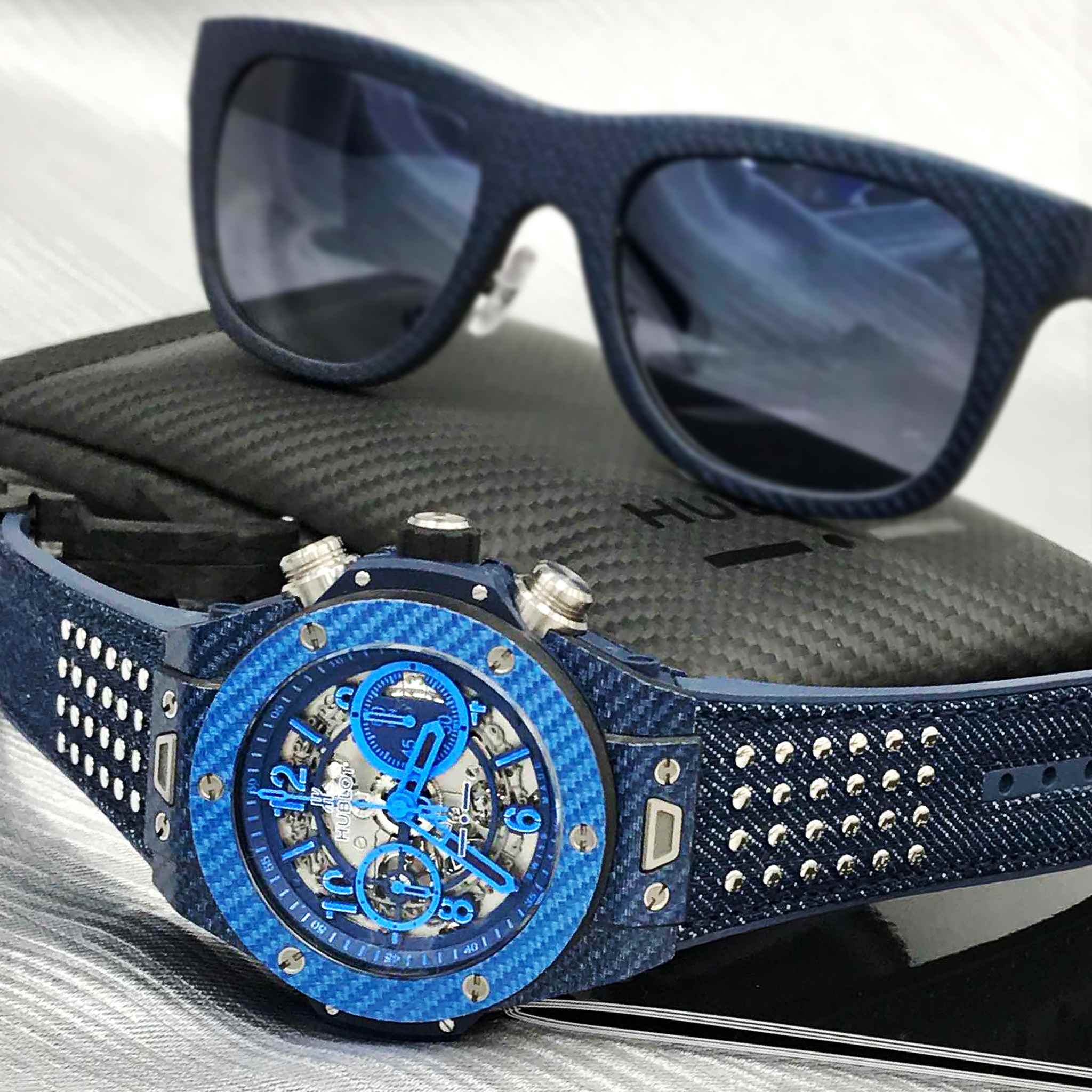 Hublot 411.YL.5190.NR.ITI15 BIG BANG Automatic Carbon Fiber