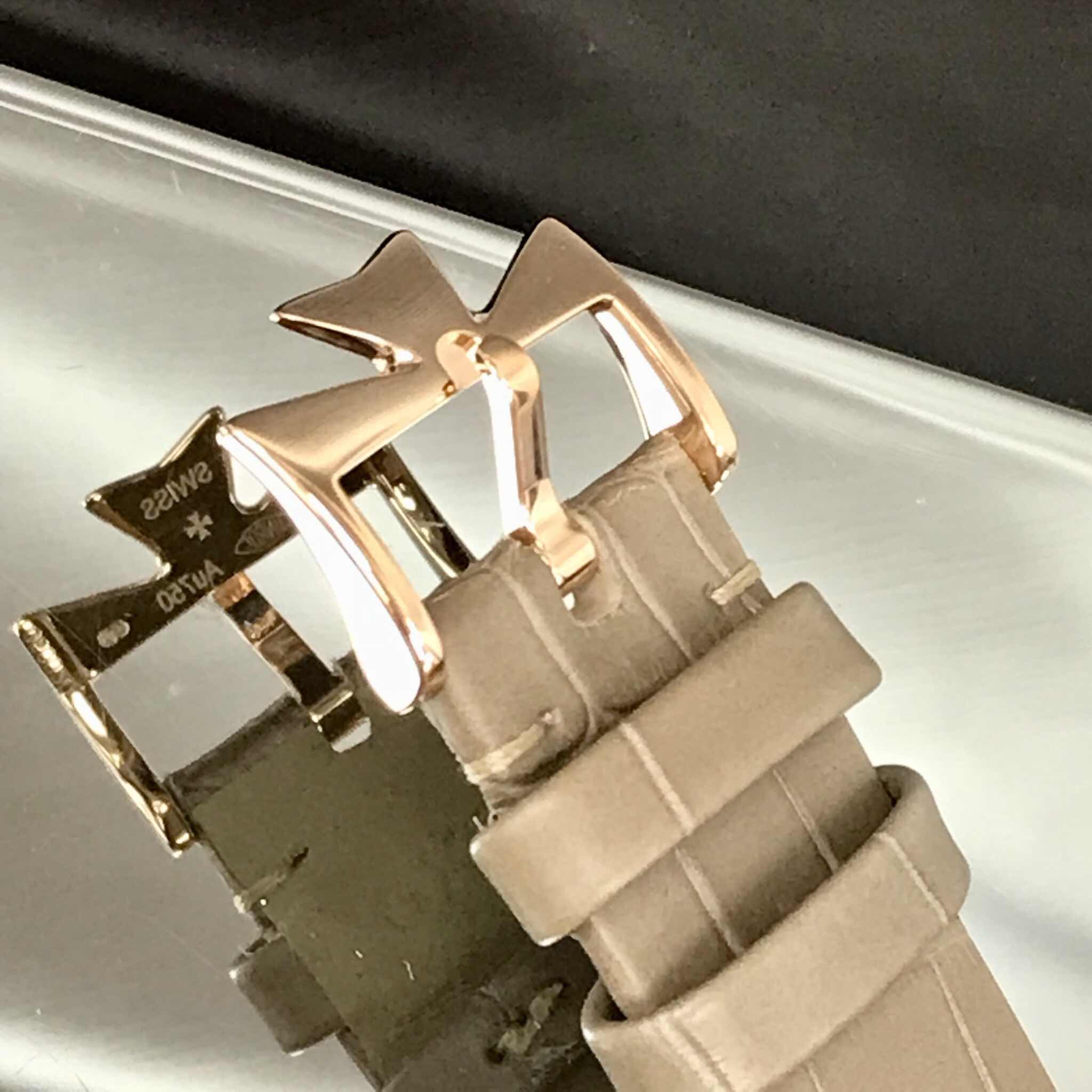 Vacheron Constantin 85515/000R-9840 PATRIMONY TRADITIONELLE Automatic 18kt Rose Gold & Diamonds