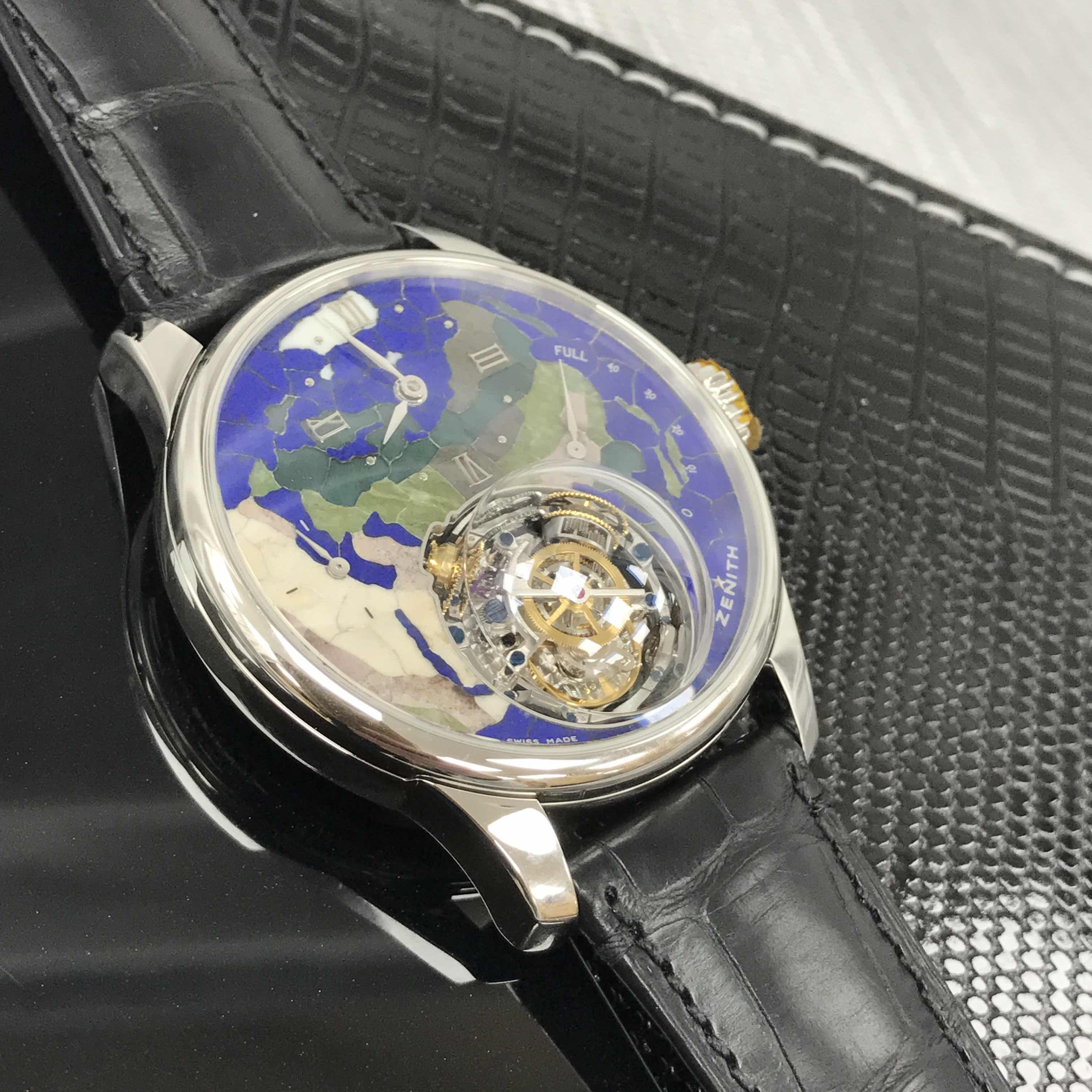 Zenith 40.2211.8804/91.C714 ACADEMY Manual Wind 950 Platinum