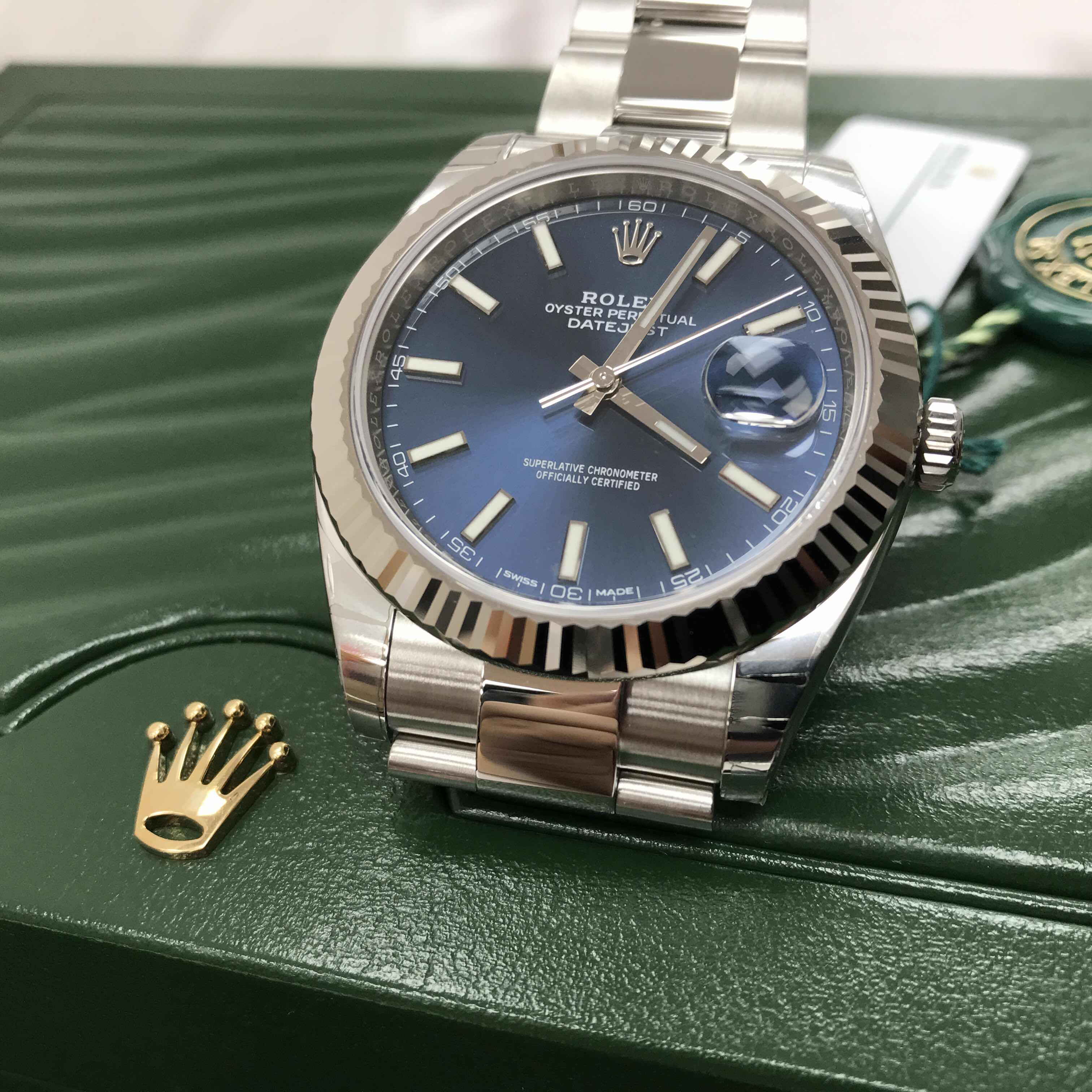Rolex 126334-0001 DATEJUST Automatic 18kt White Gold & Steel