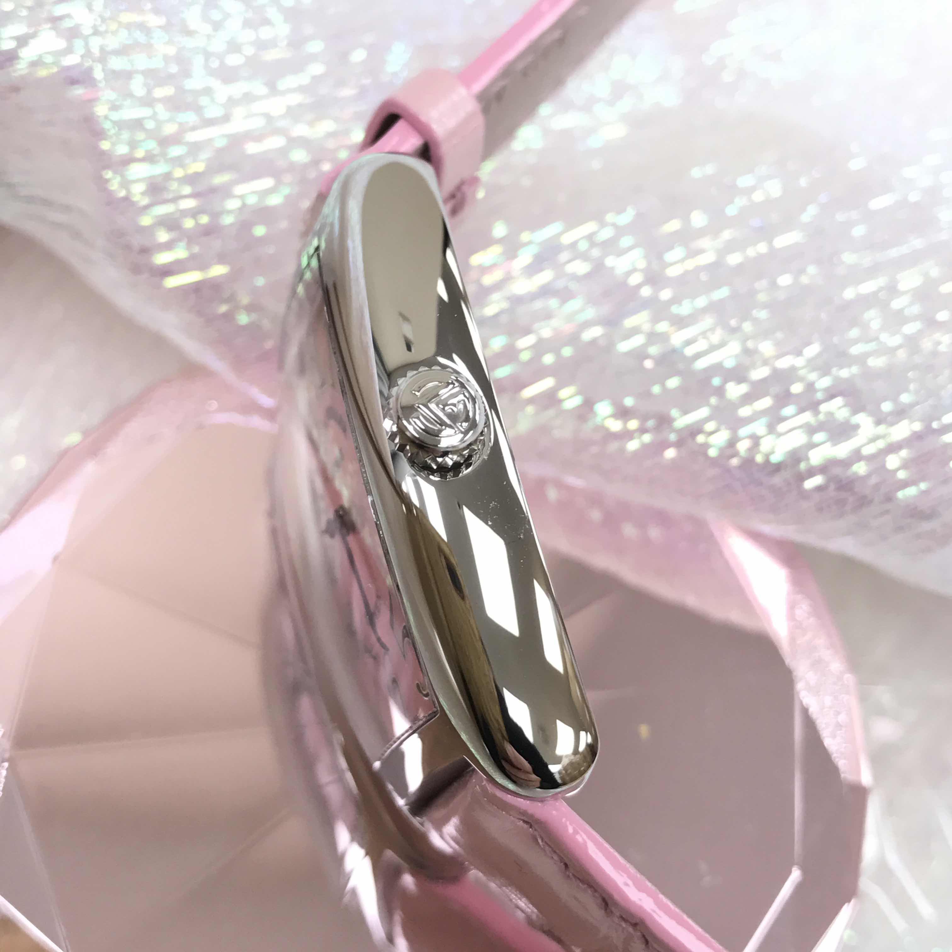 Franck Muller 7502 QZ (AC) - PINK CINTREE CURVEX Quartz Stainless Steel