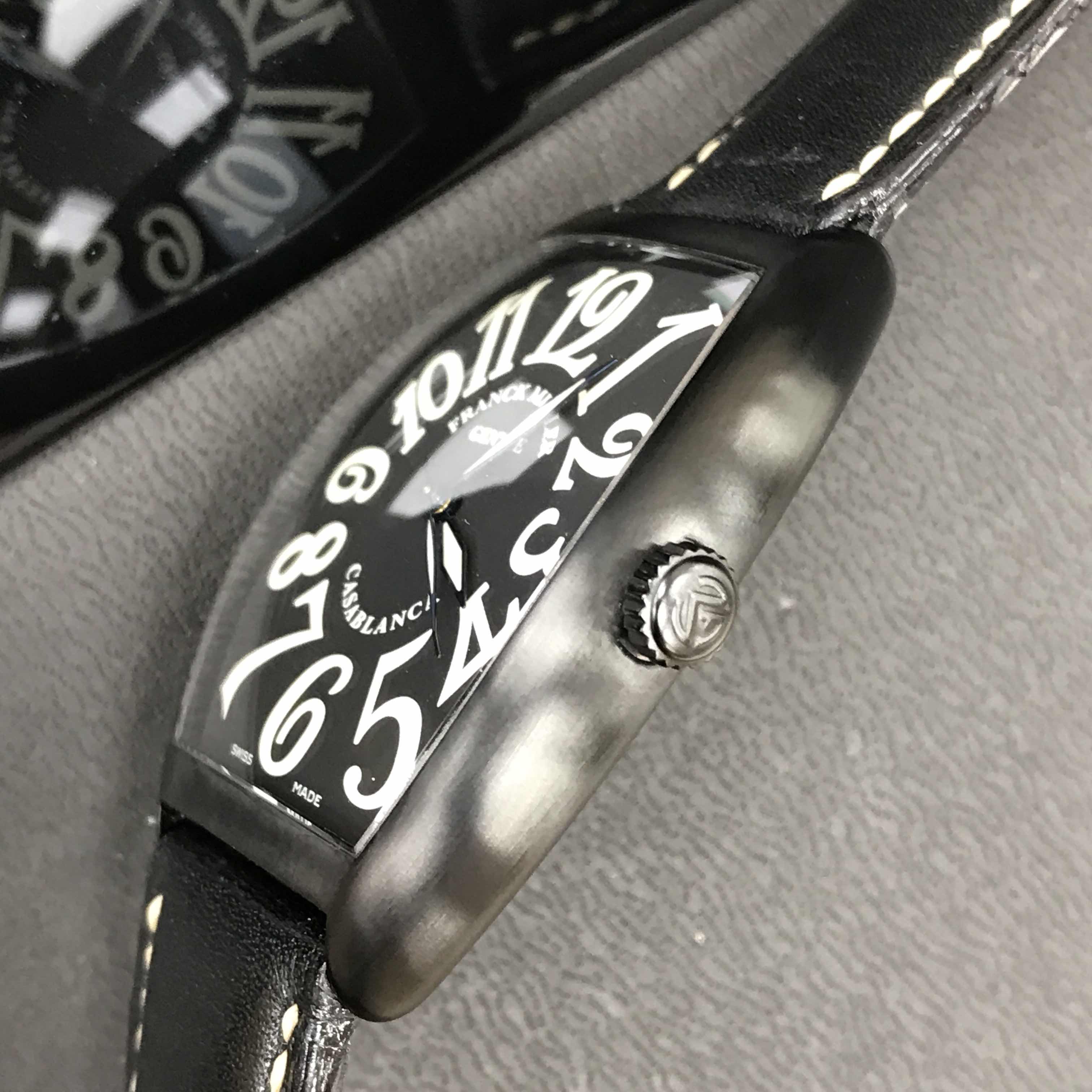 Franck Muller 6850 SC CASA NR(AC) - BK CINTREE CURVEX Automatic Stainless Steel