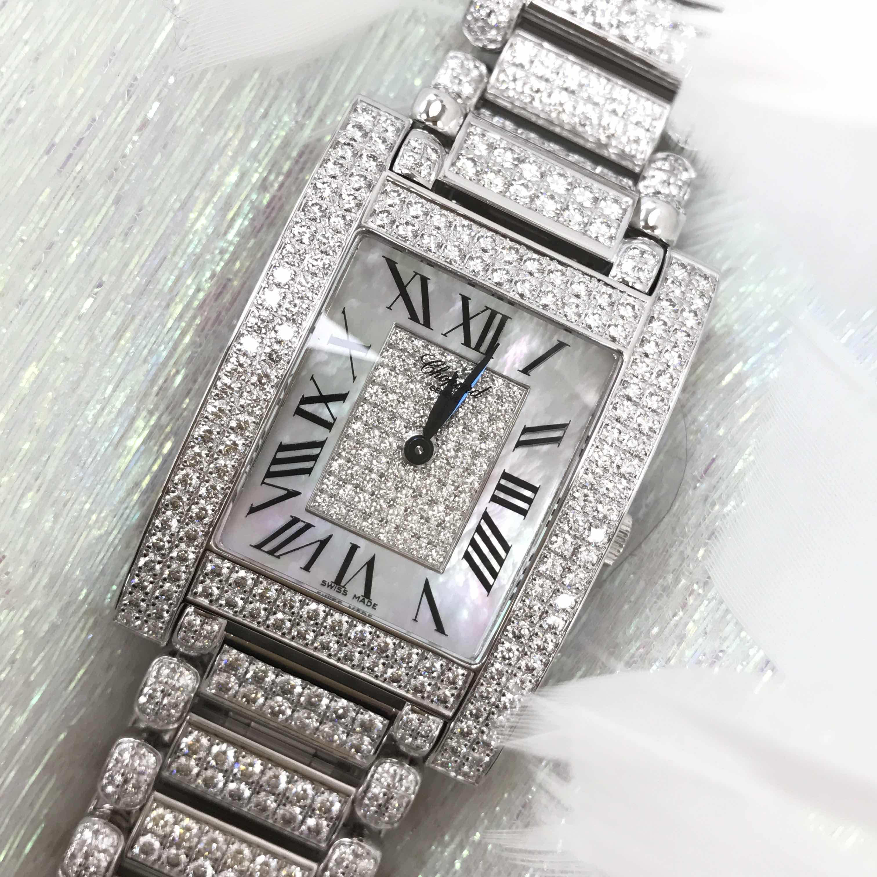 Chopard 143483-1002 WOMEN JEWELRY Quartz 18kt White Gold & Diamond