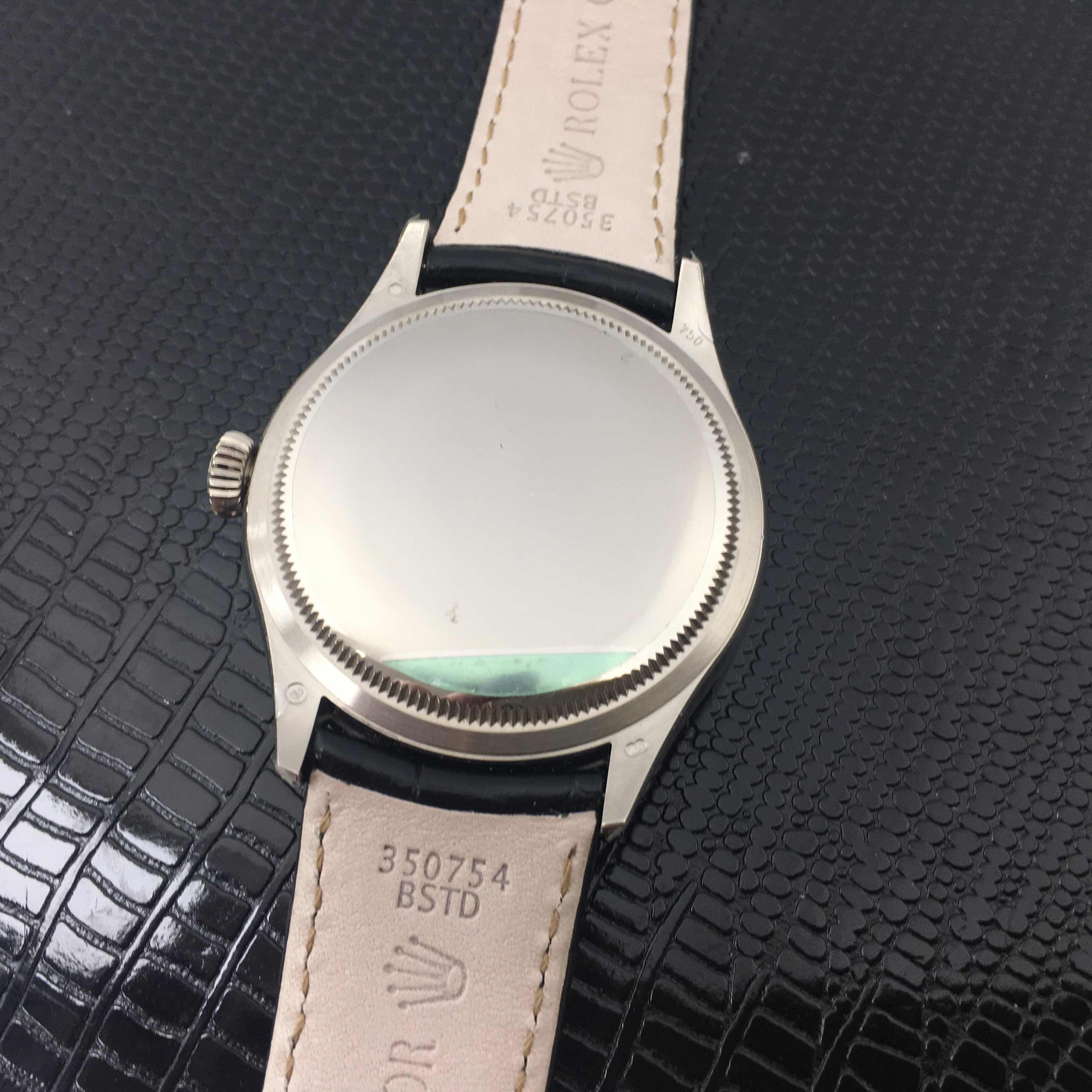 Rolex 50709RBR CELLINI SERIES Automatic 18kt White Gold & Diamond