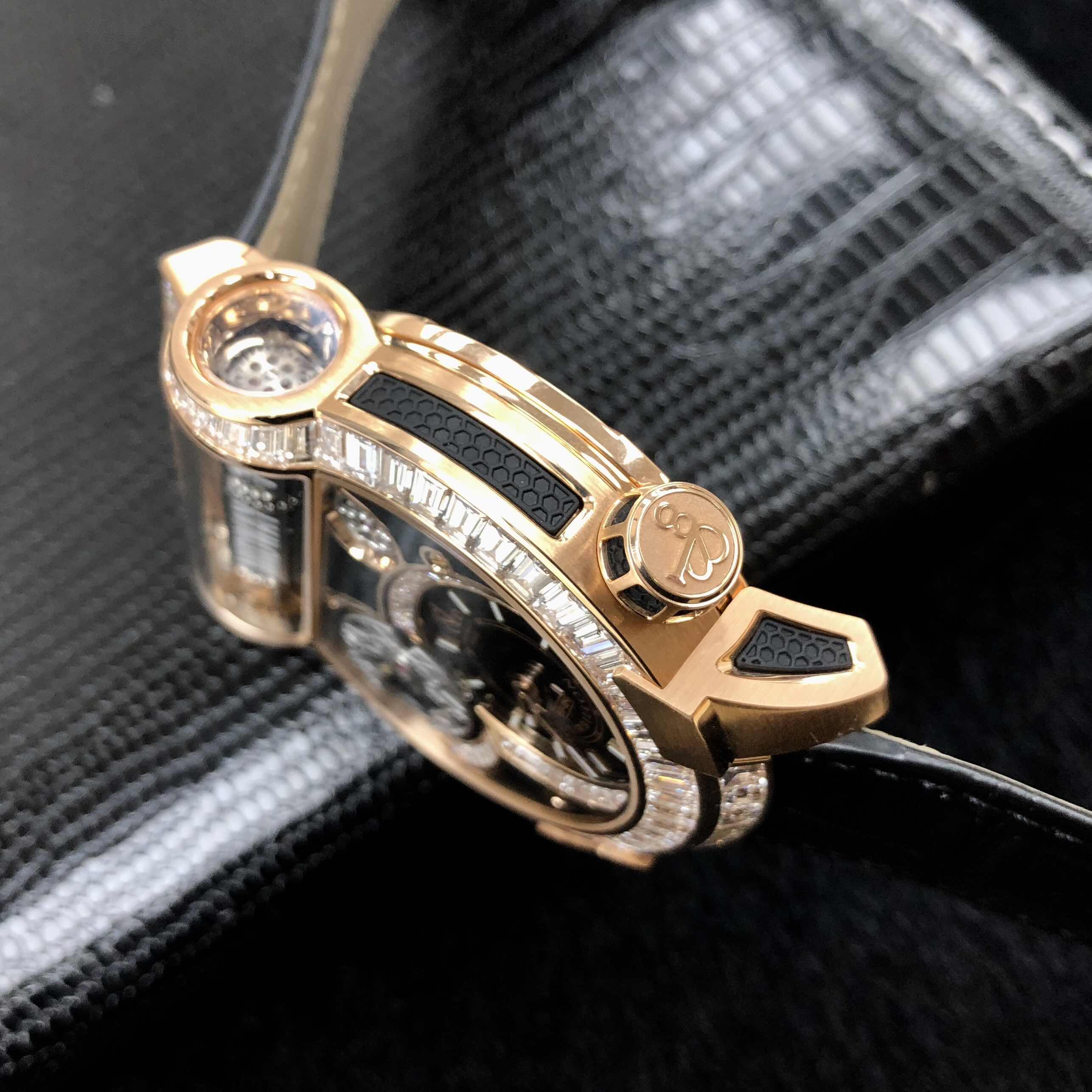 Jacob & Co ES802.40.BD.BD.A CA4D EPIC SF24 Automatic 18kt Rose Gold & Diamonds