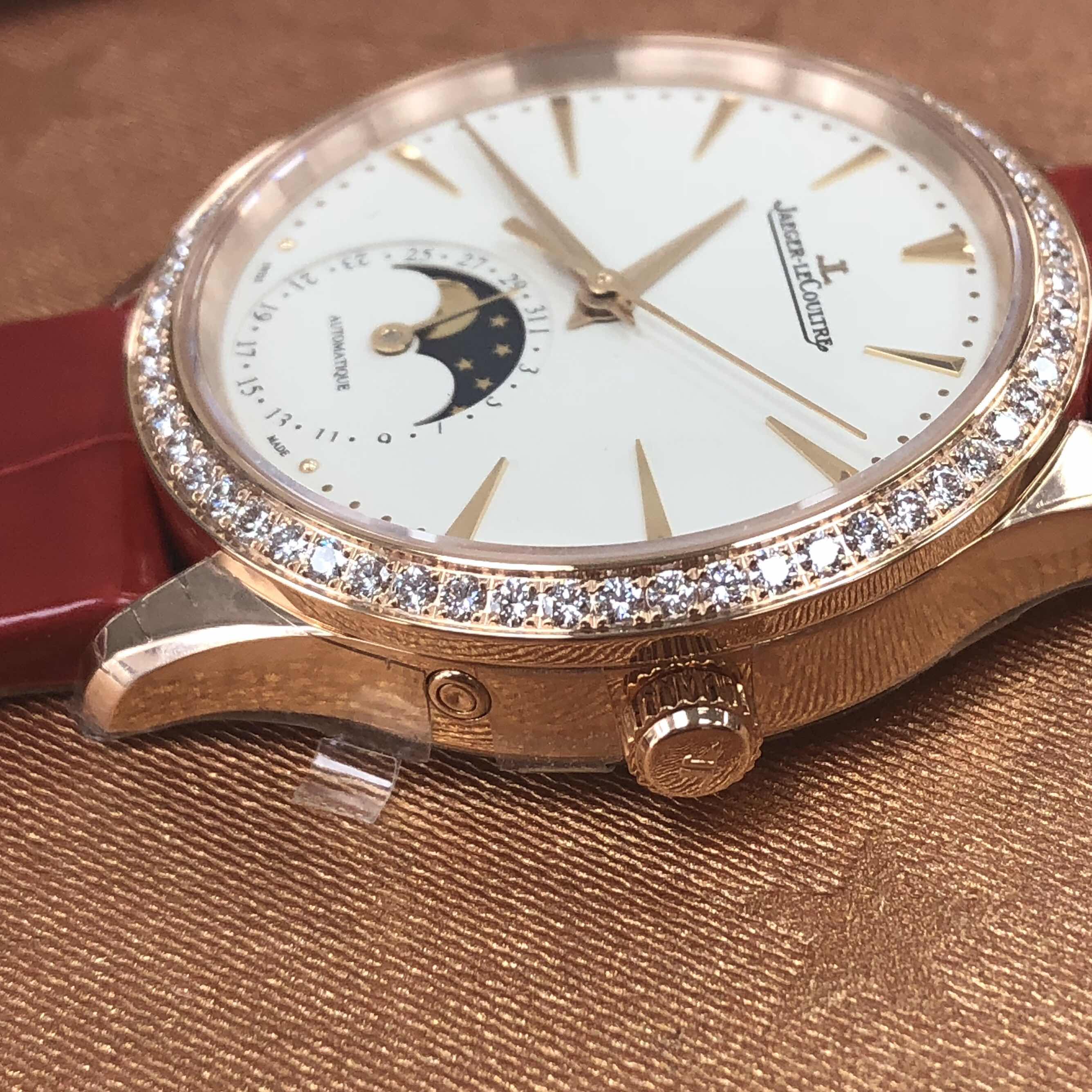Jaeger-Lecoultre Q1252501 MASTER ULTRA THIN Automatic 18kt Rose Gold & Diamonds