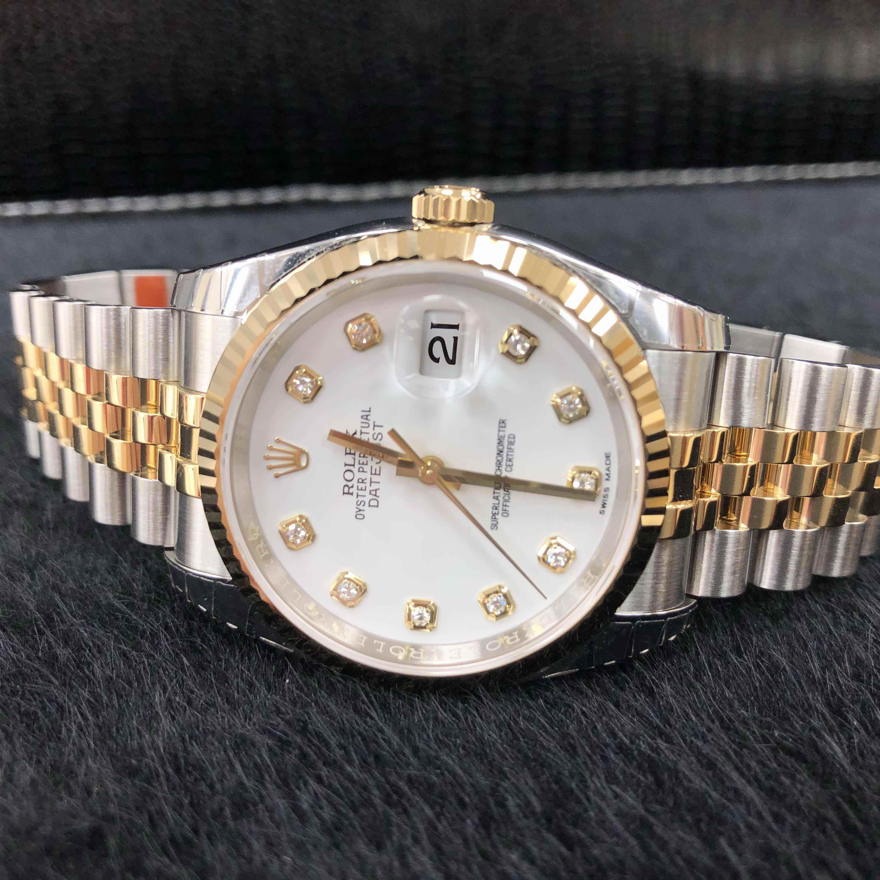Rolex 116233G DATEJUST Automatic 18kt Gold & Steel
