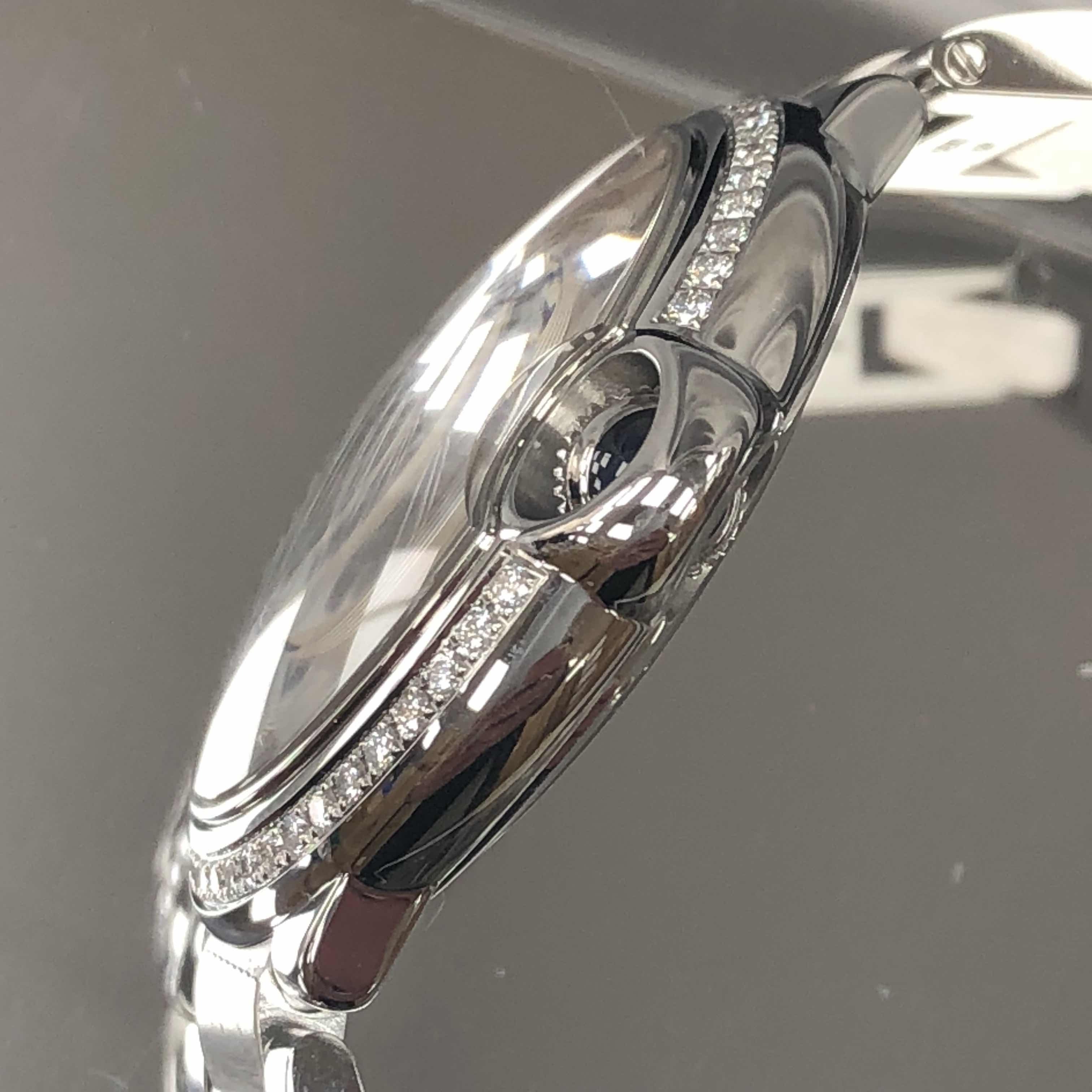 Cartier W4BB0017 BALLON BLEU Automatic Stainless Steel & Diamonds