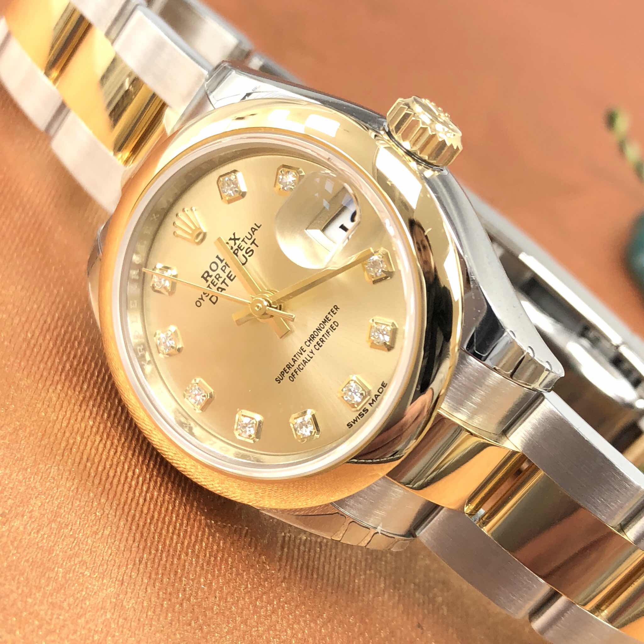 Rolex 279163-0012 LADY DATEJUST Automatic 18kt Gold & Steel