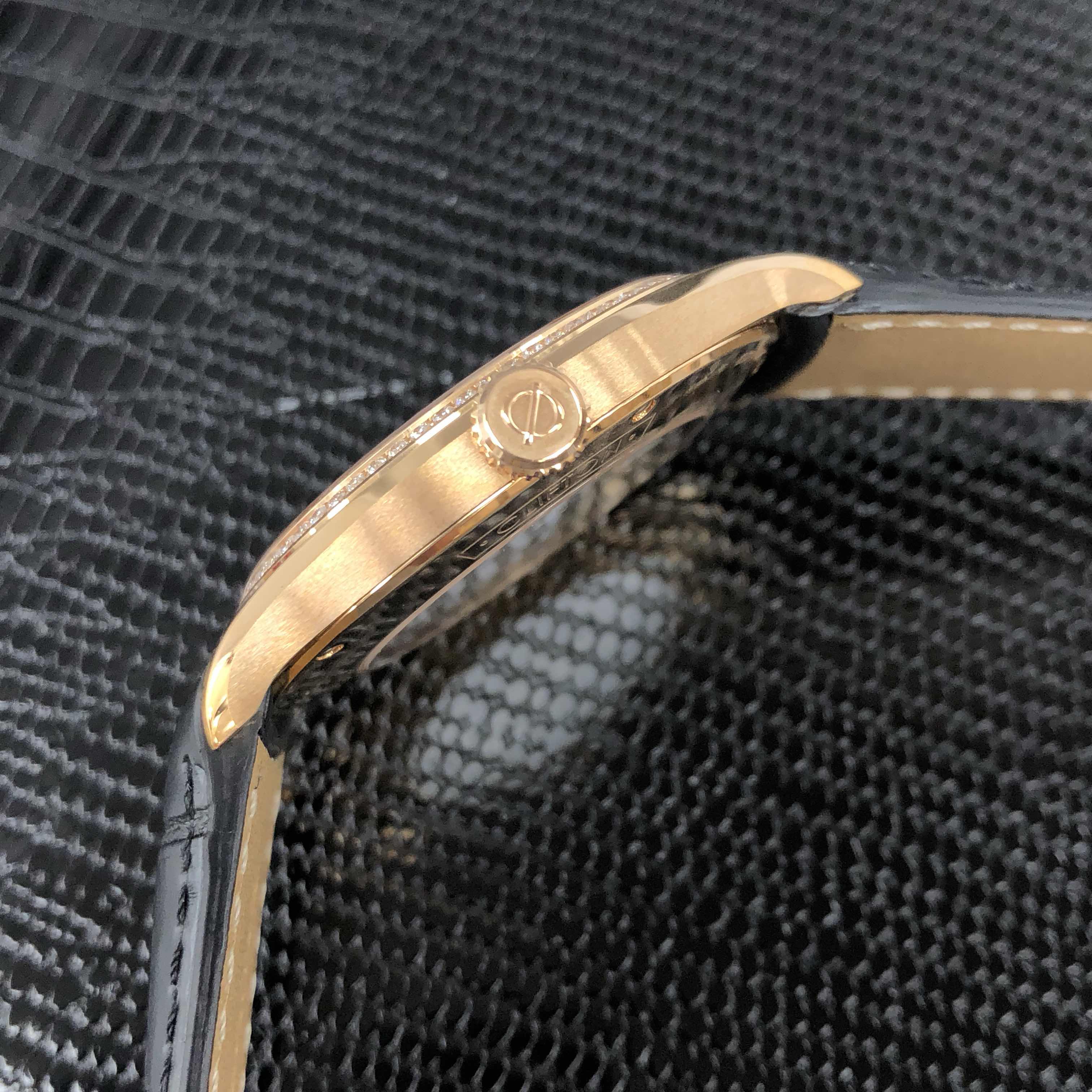 Baume & Mercier M0A10194 CLIFTON Automatic 18kt Rose Gold & Diamonds