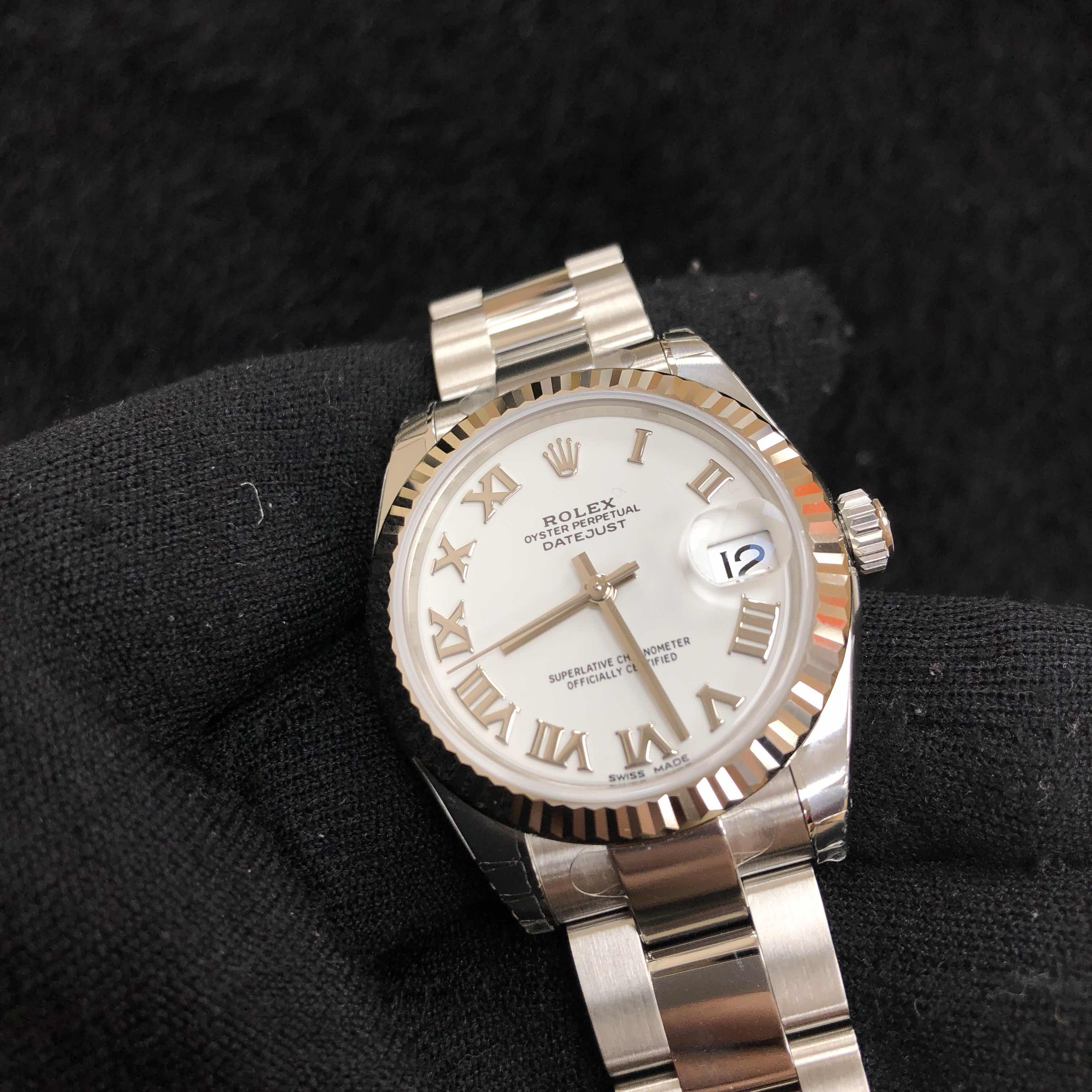 Rolex 178274WTRN_O DATEJUST Automatic 18kt White Gold & Steel