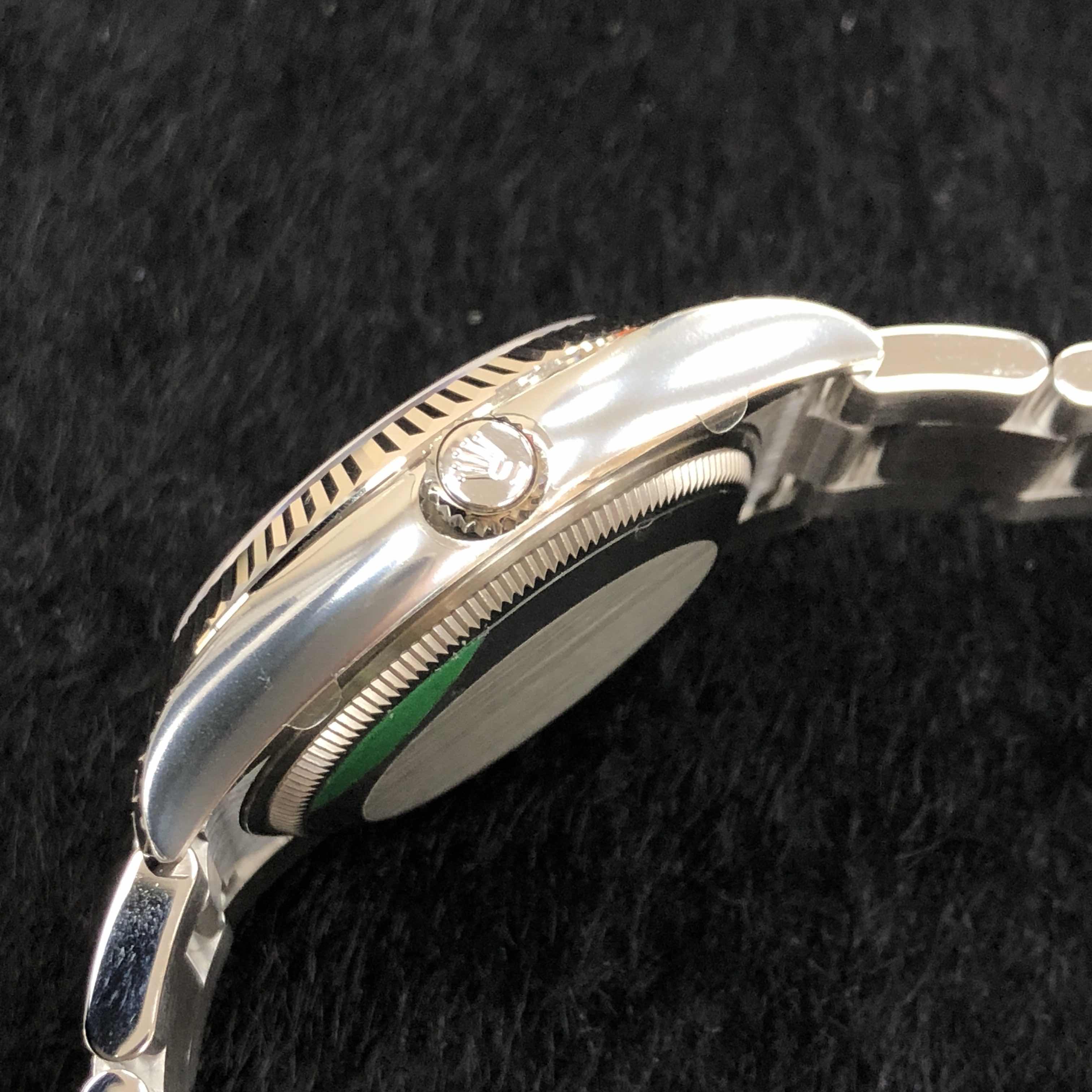 Rolex 115234-0006 DATEJUST Automatic 18kt White Gold & Steel
