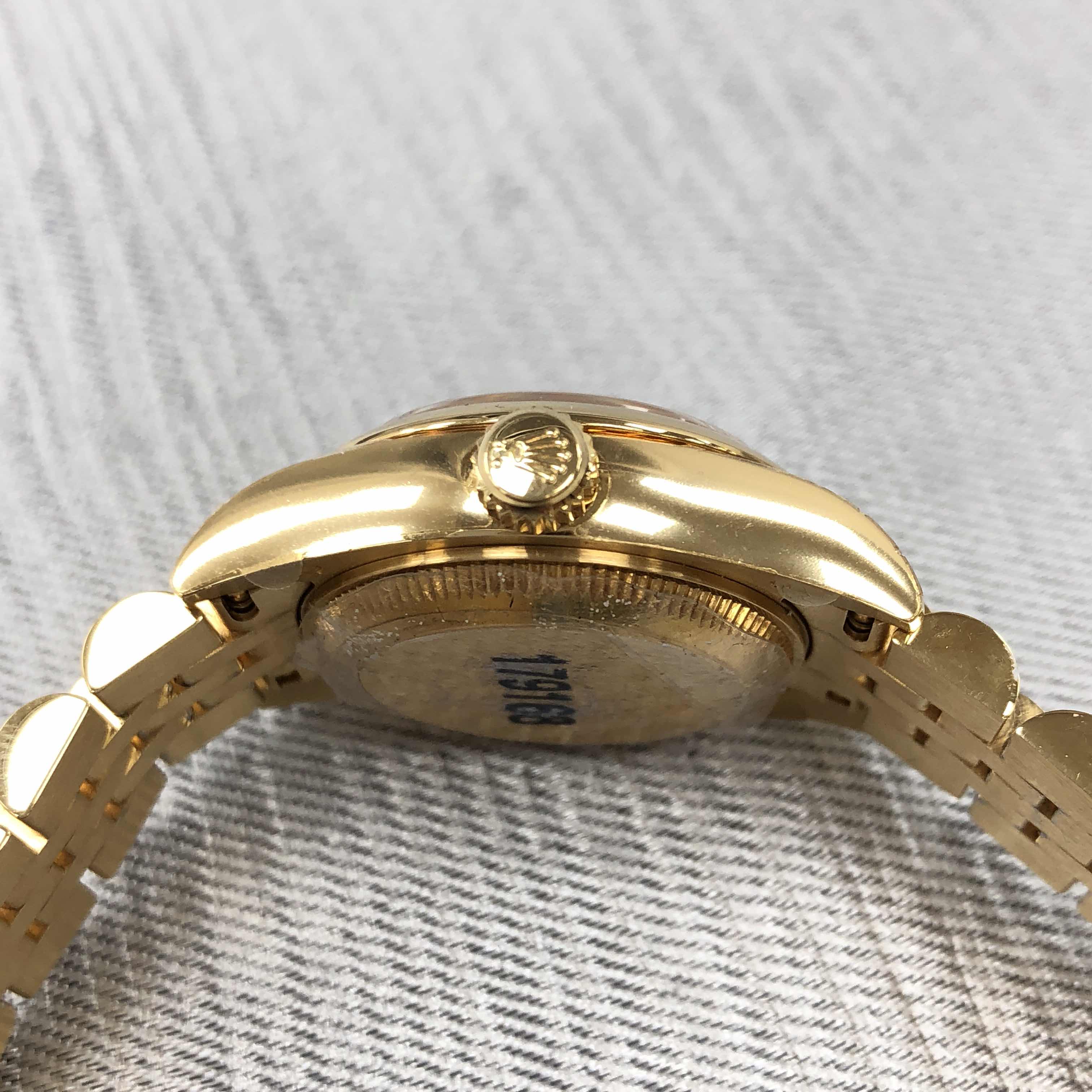 Rolex 179168SV_J LADY DATEJUST Automatic 18kt Yellow Gold