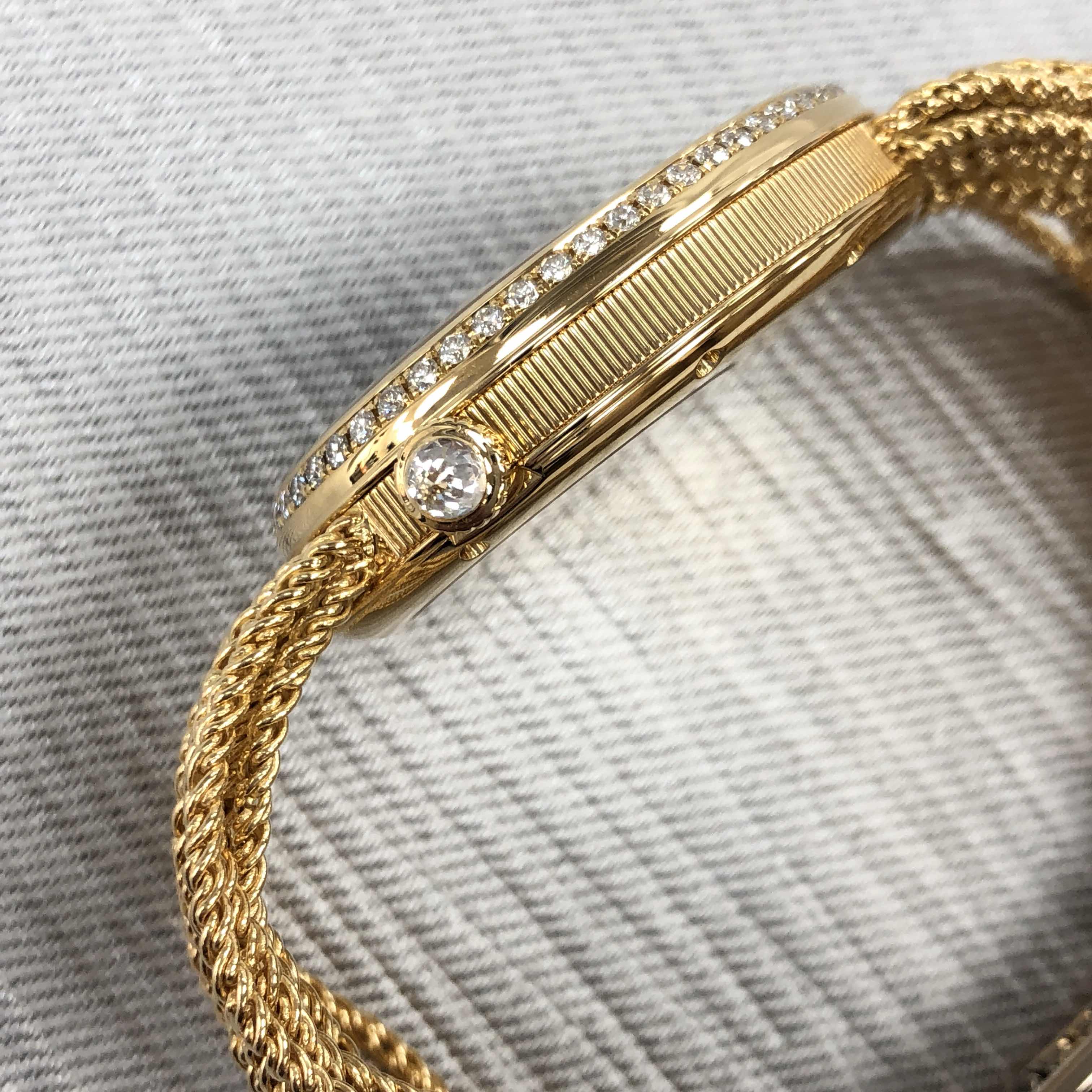 Breguet 8918BA/58/J39/D00D REINE DE NAPLES Automatic 18kt Gold & Diamond