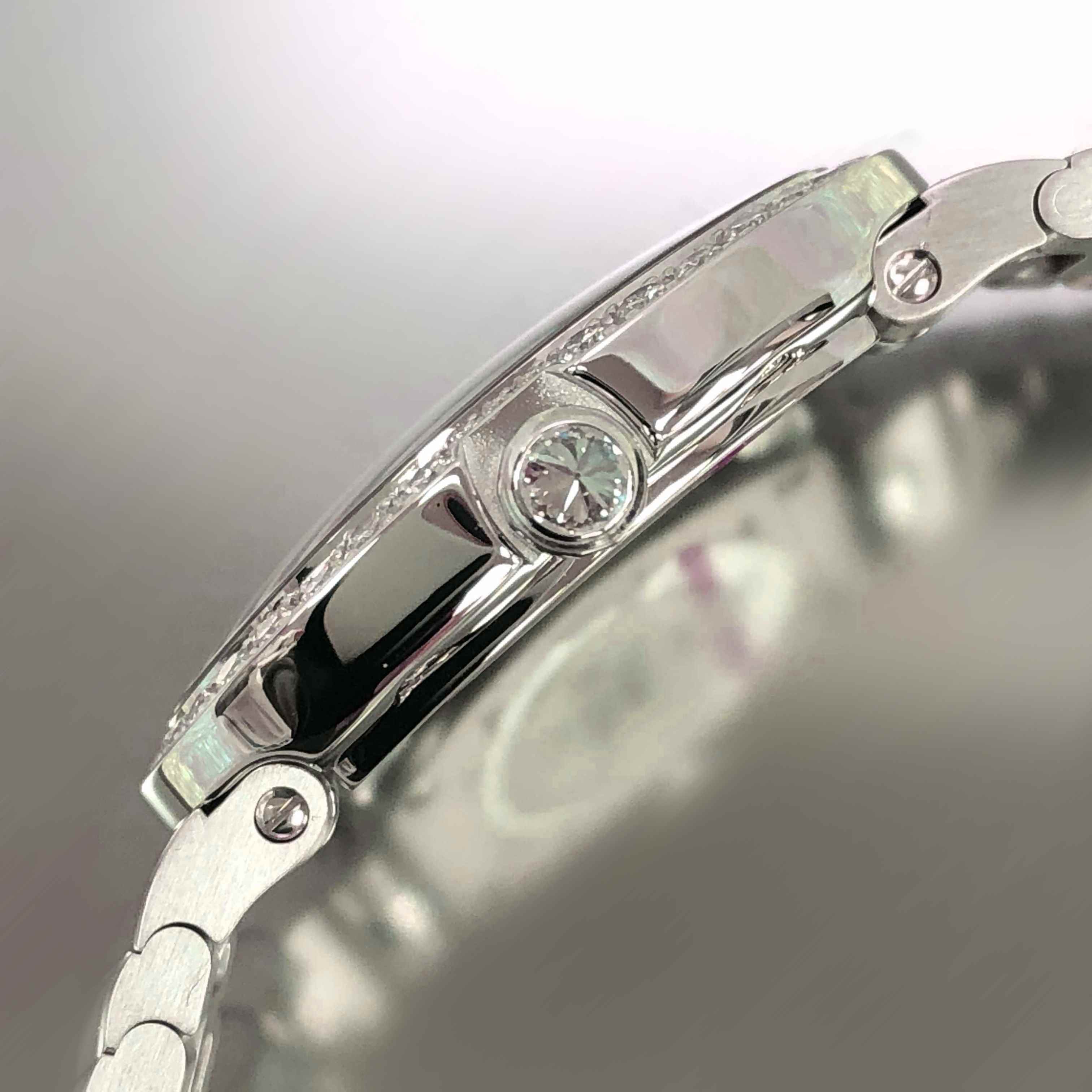 Cartier WB520006 BAIGNOIRE Quartz 18kt White Gold & Diamond