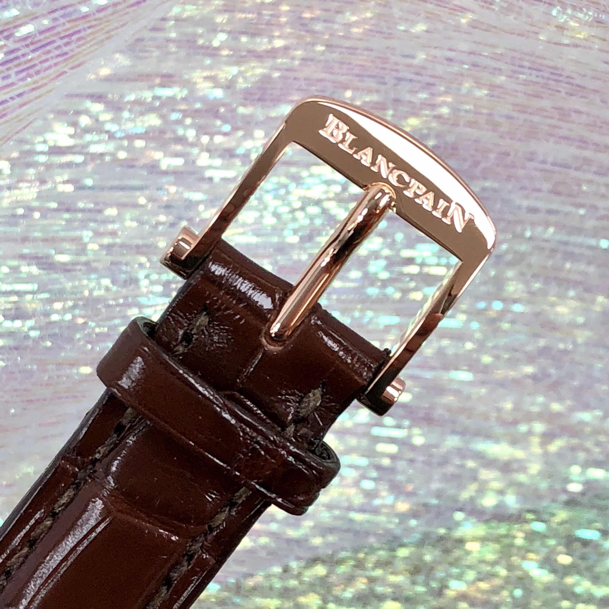 Blancpain 6104-2987-55A WOMEN Automatic 18kt Rose Gold & Diamonds