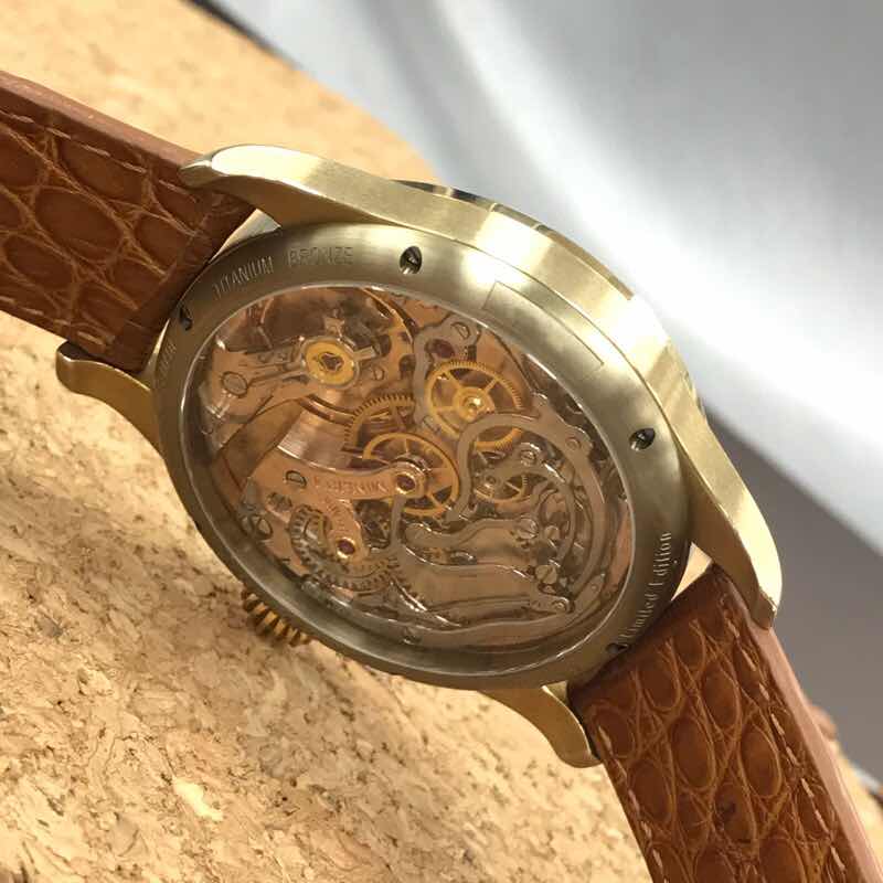 Mont Blanc 117064 1858 Manual Wind Bronze
