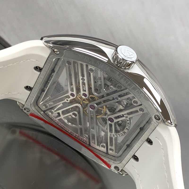 Franck Muller V 45 S6 SQT (AC.BC) VANGUARD Manual Wind Stainless Steel