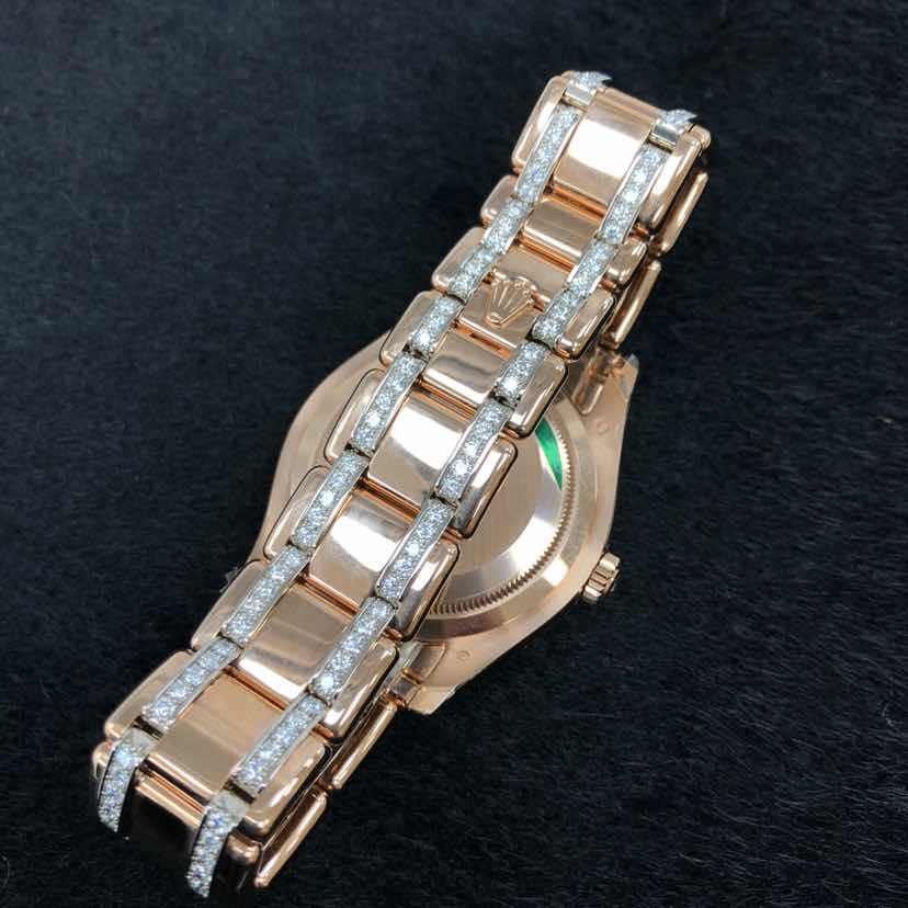 Rolex 86285-0001 DATEJUST Automatic 18kt Rose Gold & Diamonds