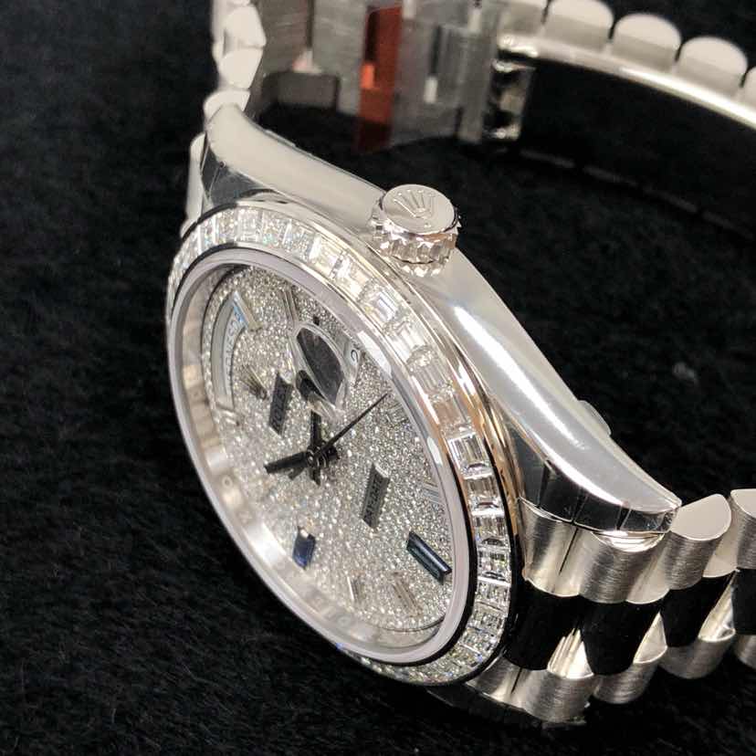 Rolex 228396TBR-0021 DAY-DATE Automatic 950 Platinum & Diamonds