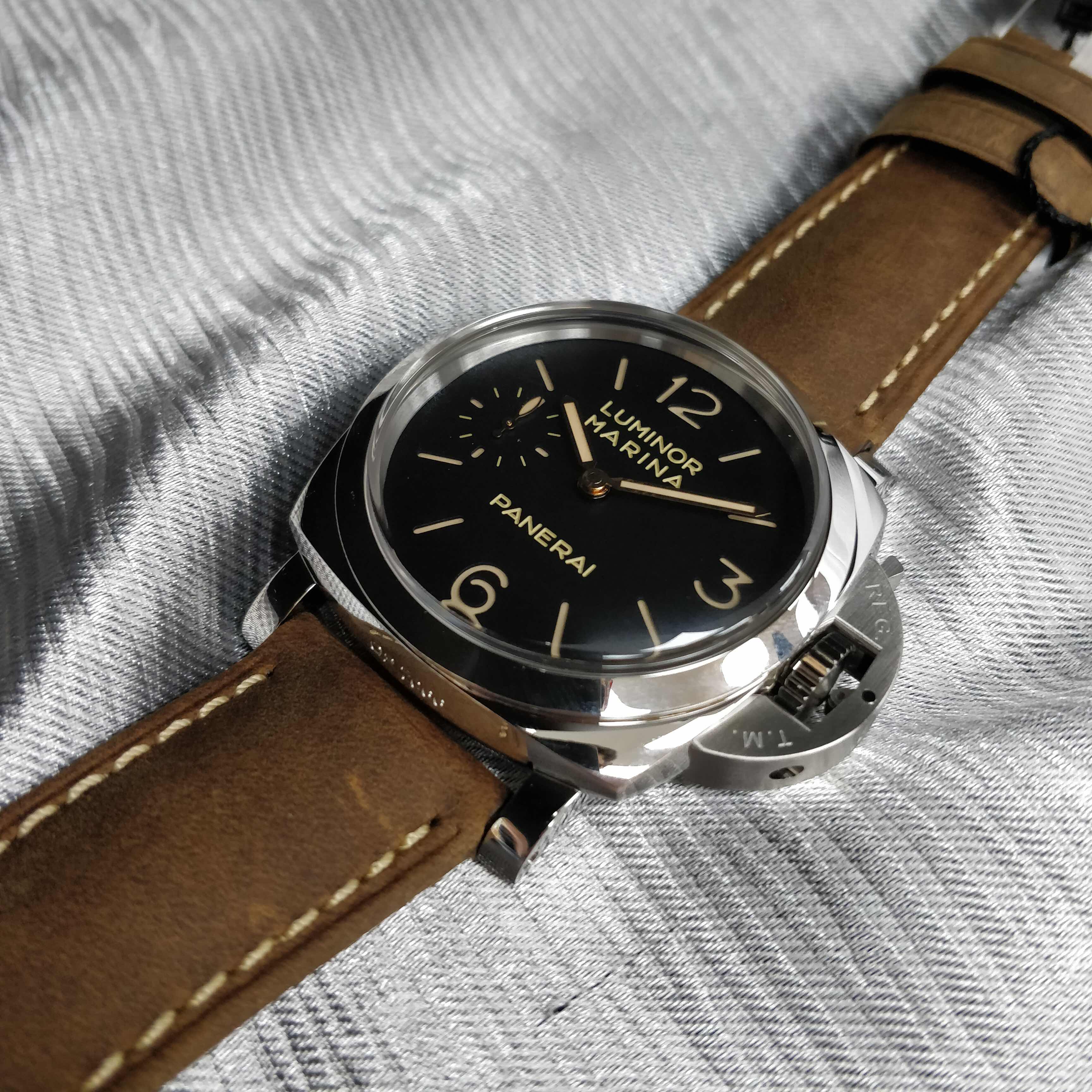 Panerai PAM00422 LUMINOR Manual Wind Stainless Steel
