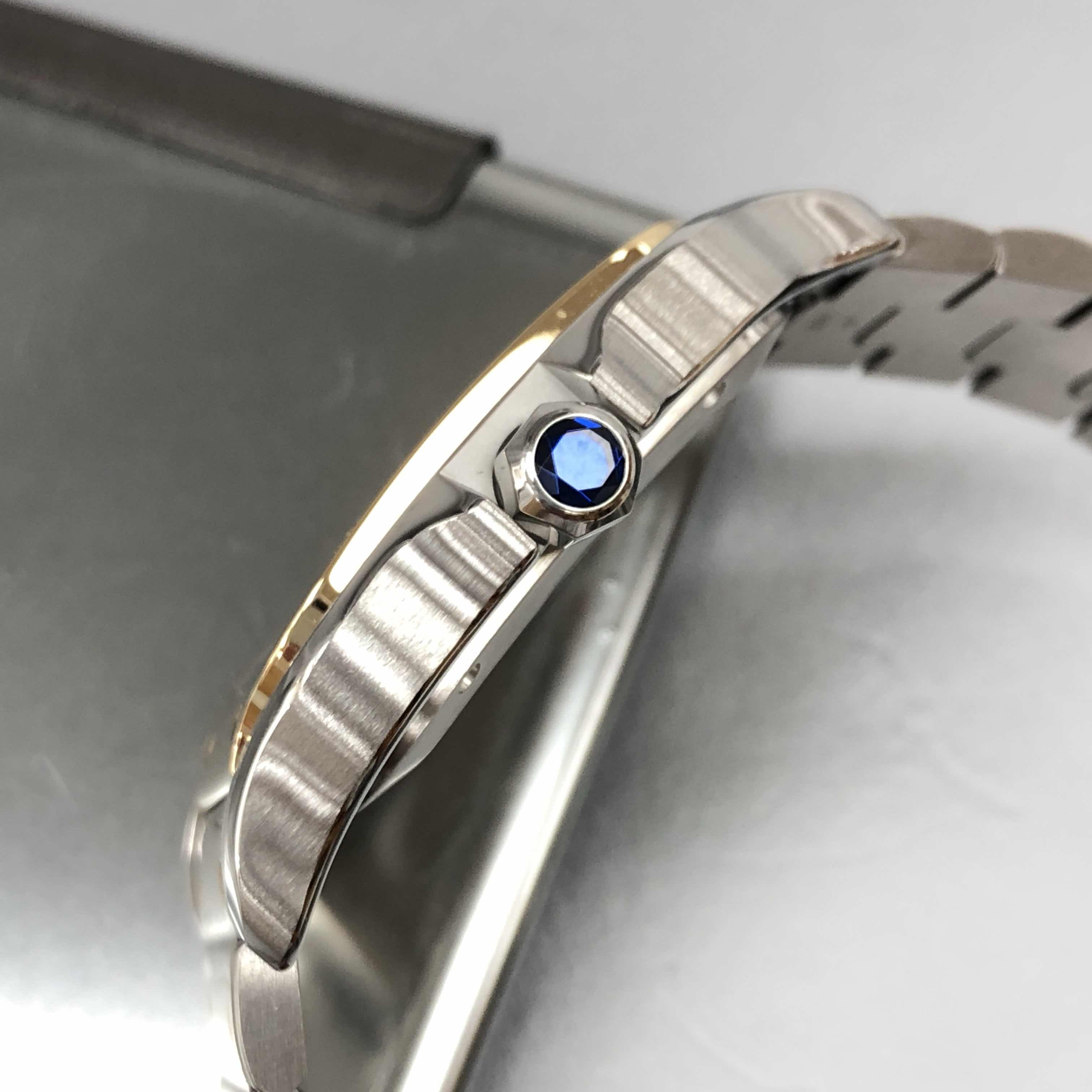 Cartier W2SA0006 SANTOS DE CARTIER Automatic 18kt Gold & Steel