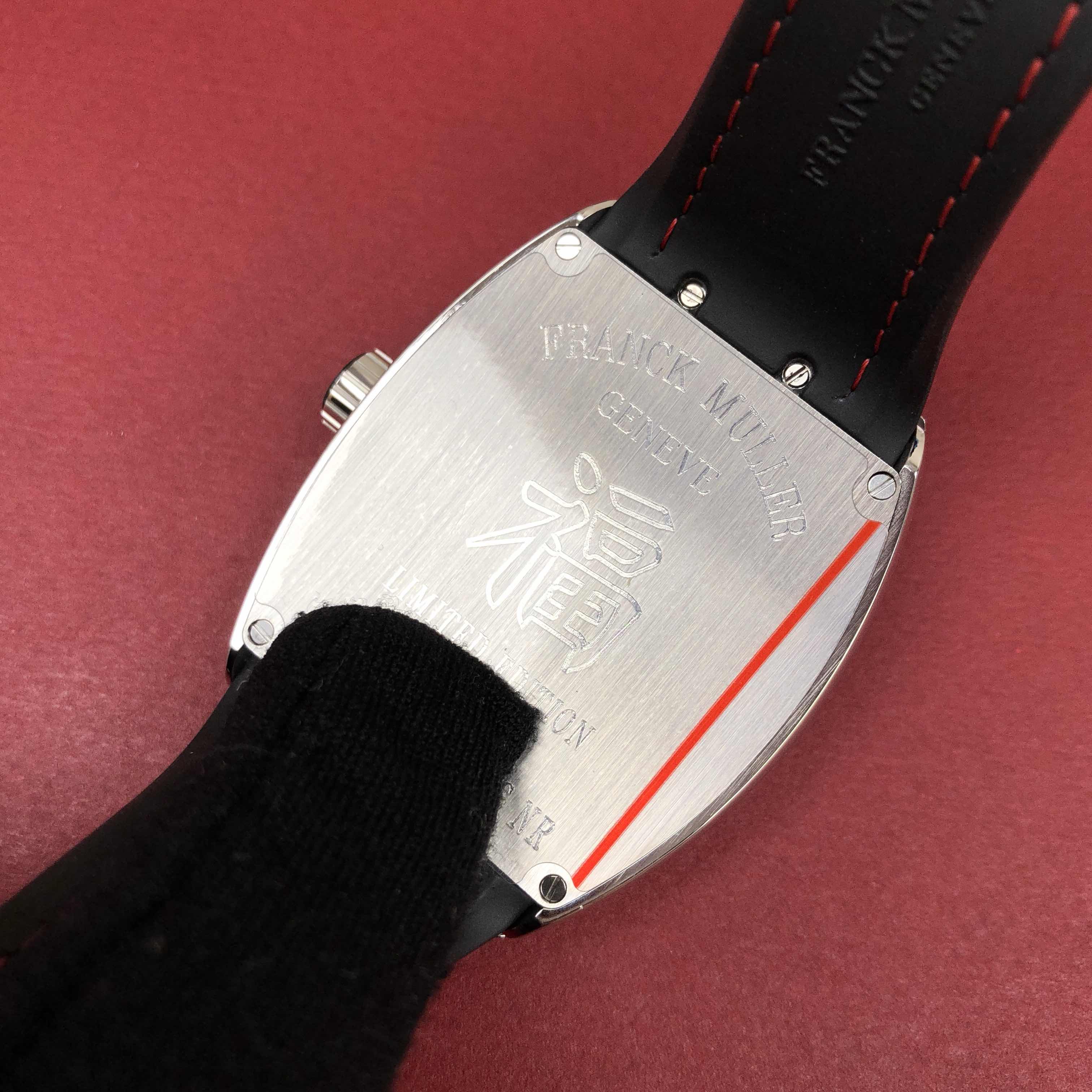 Franck Muller V 45 SC DT FU (AC.NR) VANGUARD Automatic Stainless Steel