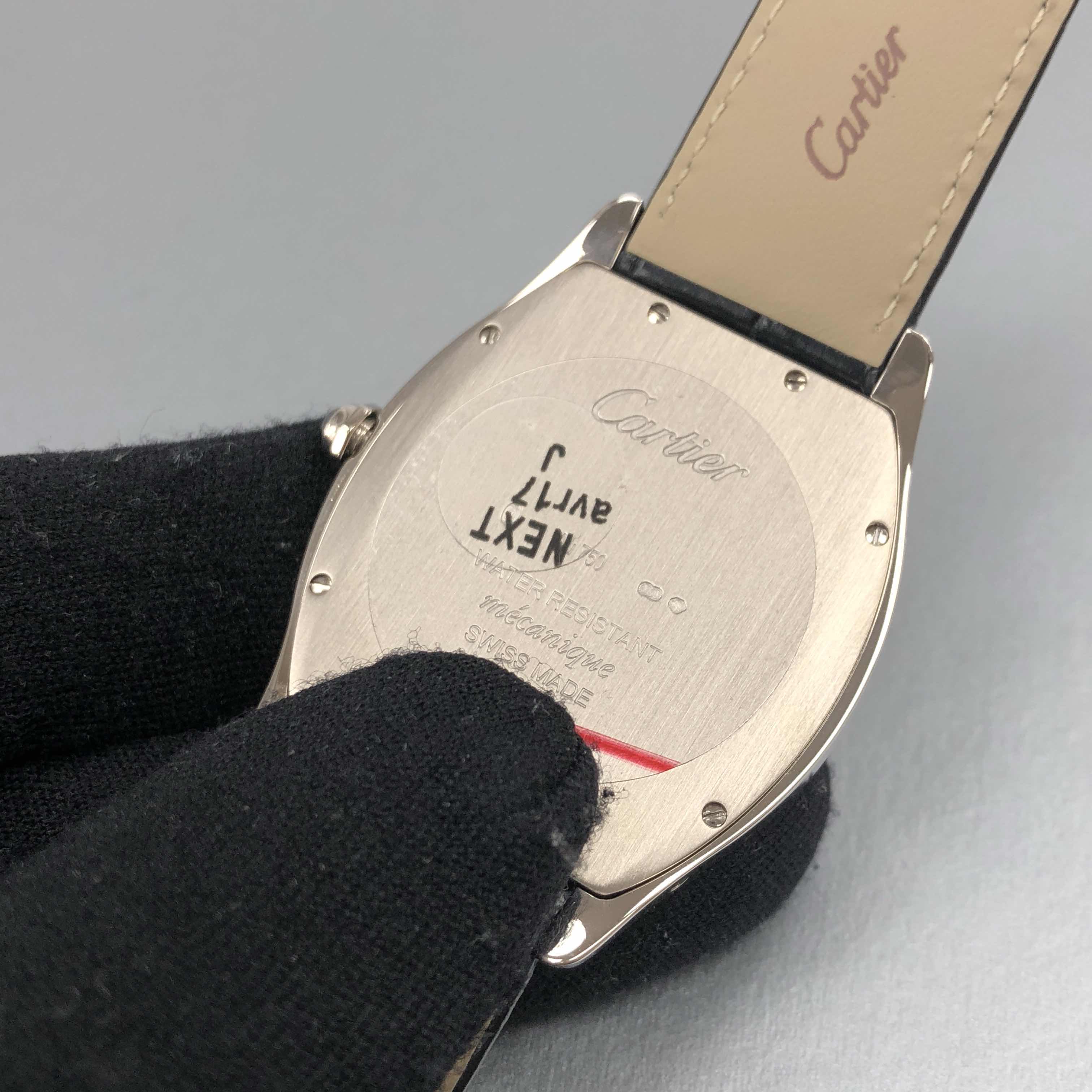 Cartier WGTO0003 TORTUE Automatic 18kt White Gold